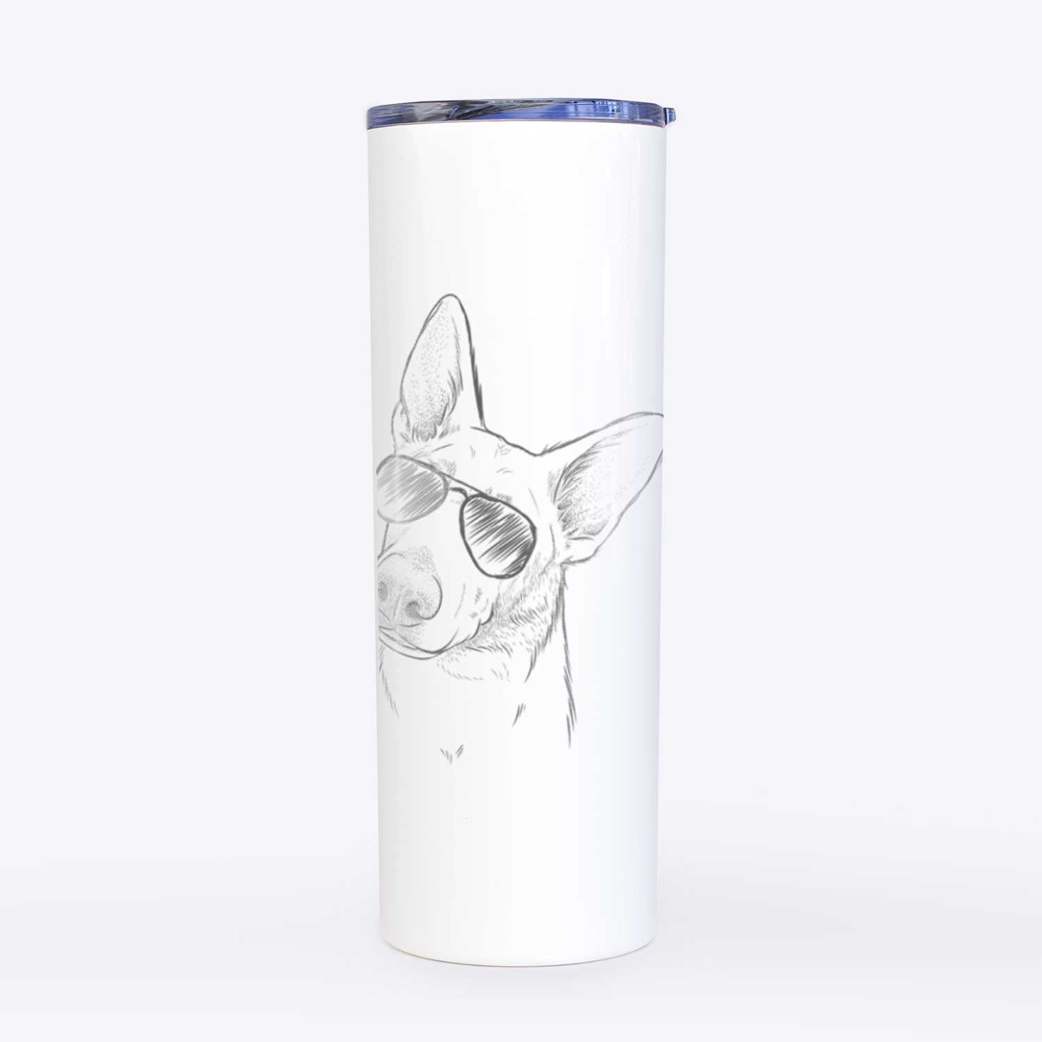 Elsa the German Shepherd - 20oz Skinny Tumbler