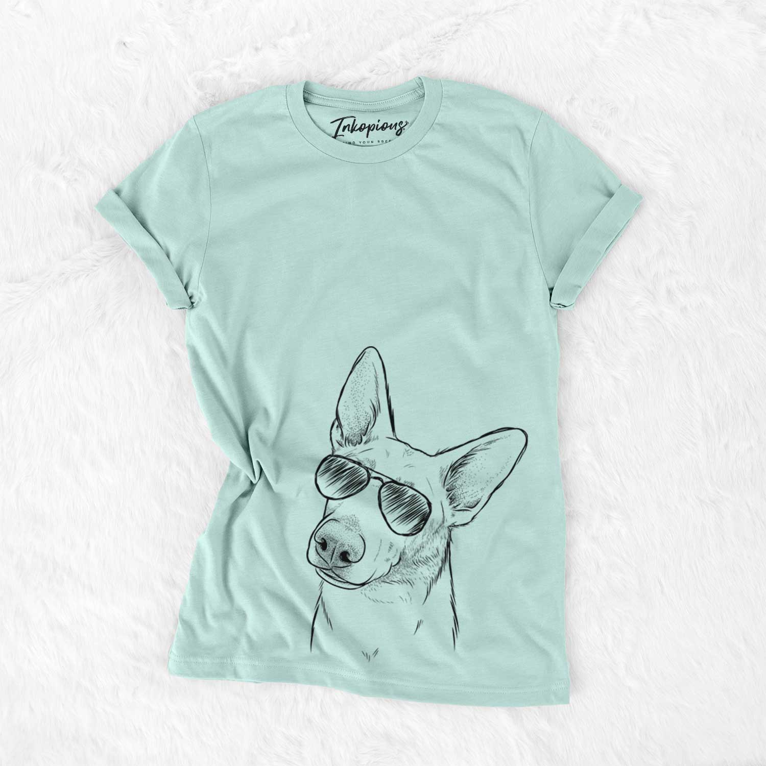 Aviator Elsa the German Shepherd - Unisex Crewneck