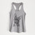 Elvira the Terrier Mix - Women's Racerback Tanktop