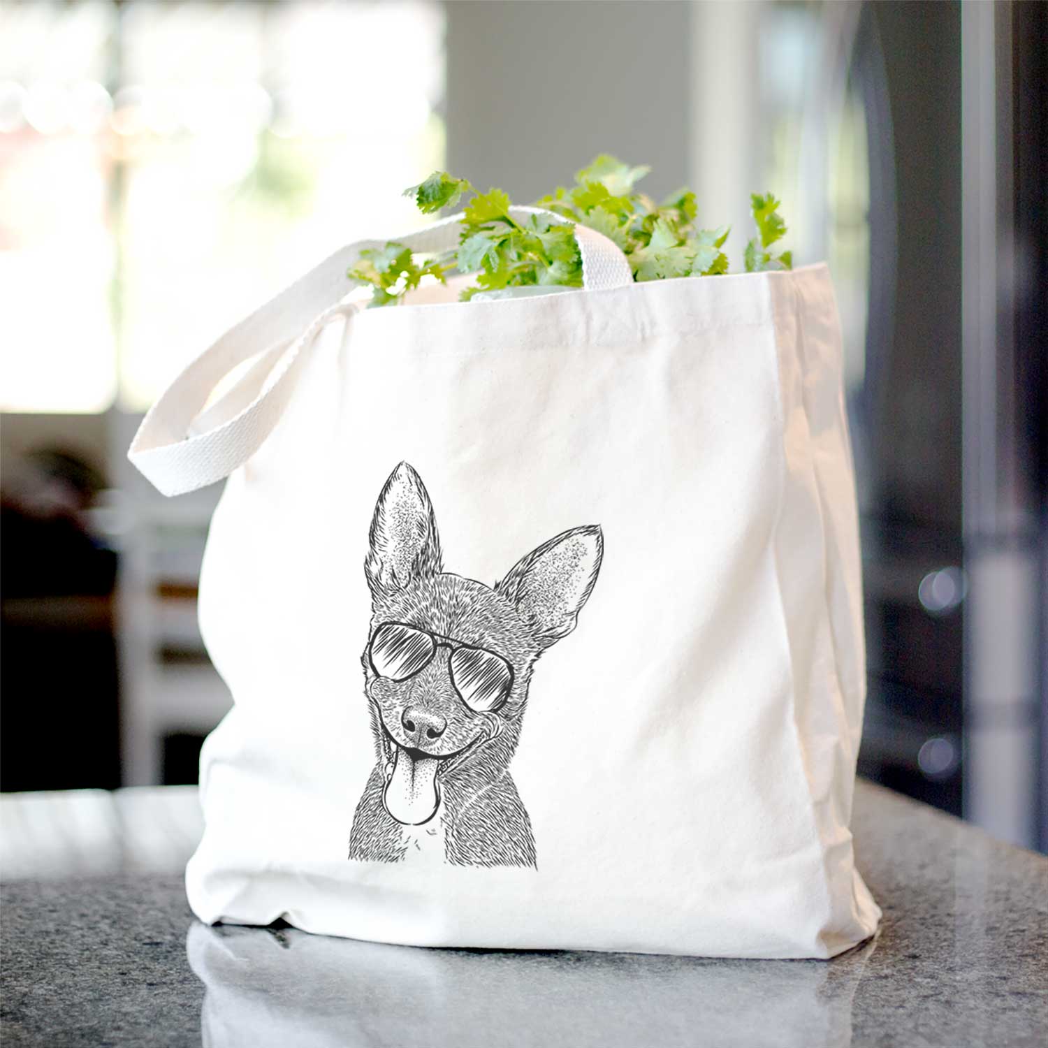 Elvira the Terrier Mix - Tote Bag