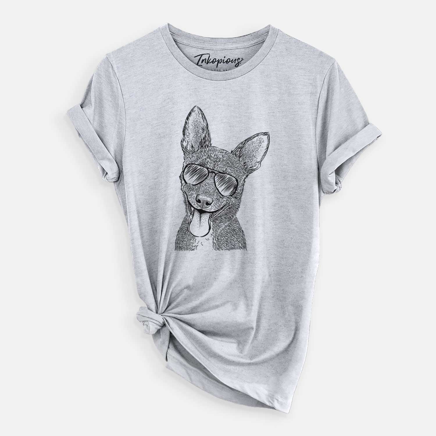 Aviator Elvira the Terrier Mix - Unisex Crewneck