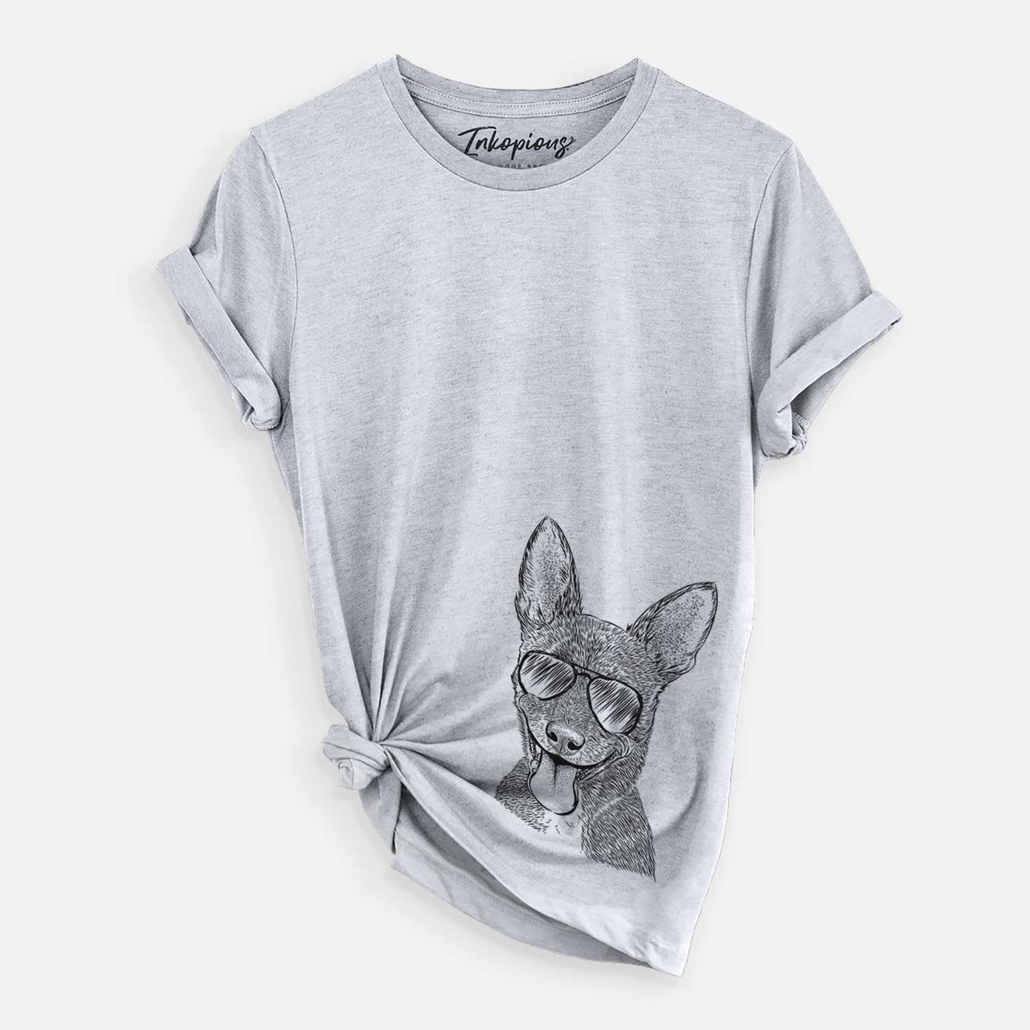 Aviator Elvira the Terrier Mix - Unisex Crewneck