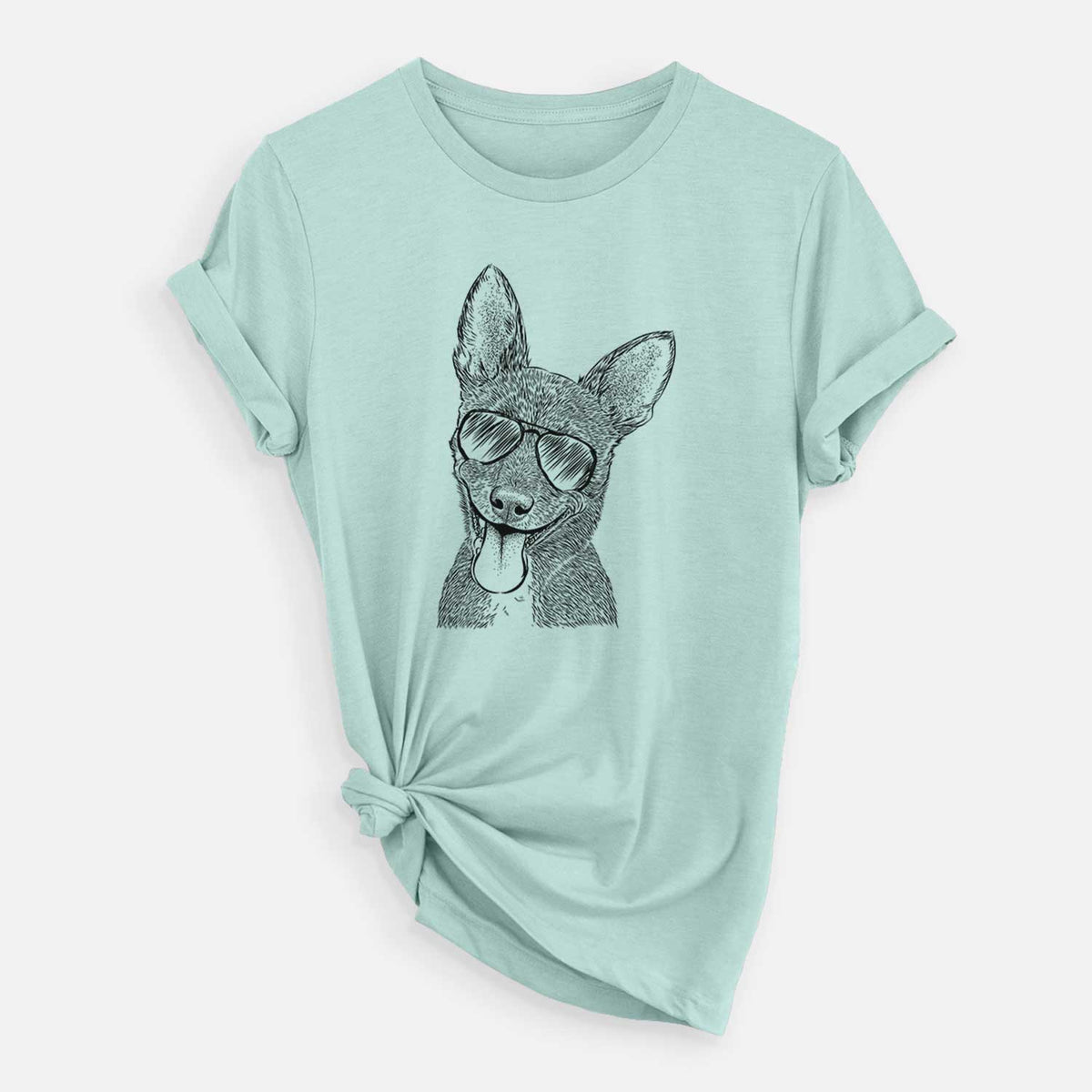 Aviator Elvira the Terrier Mix - Unisex Crewneck