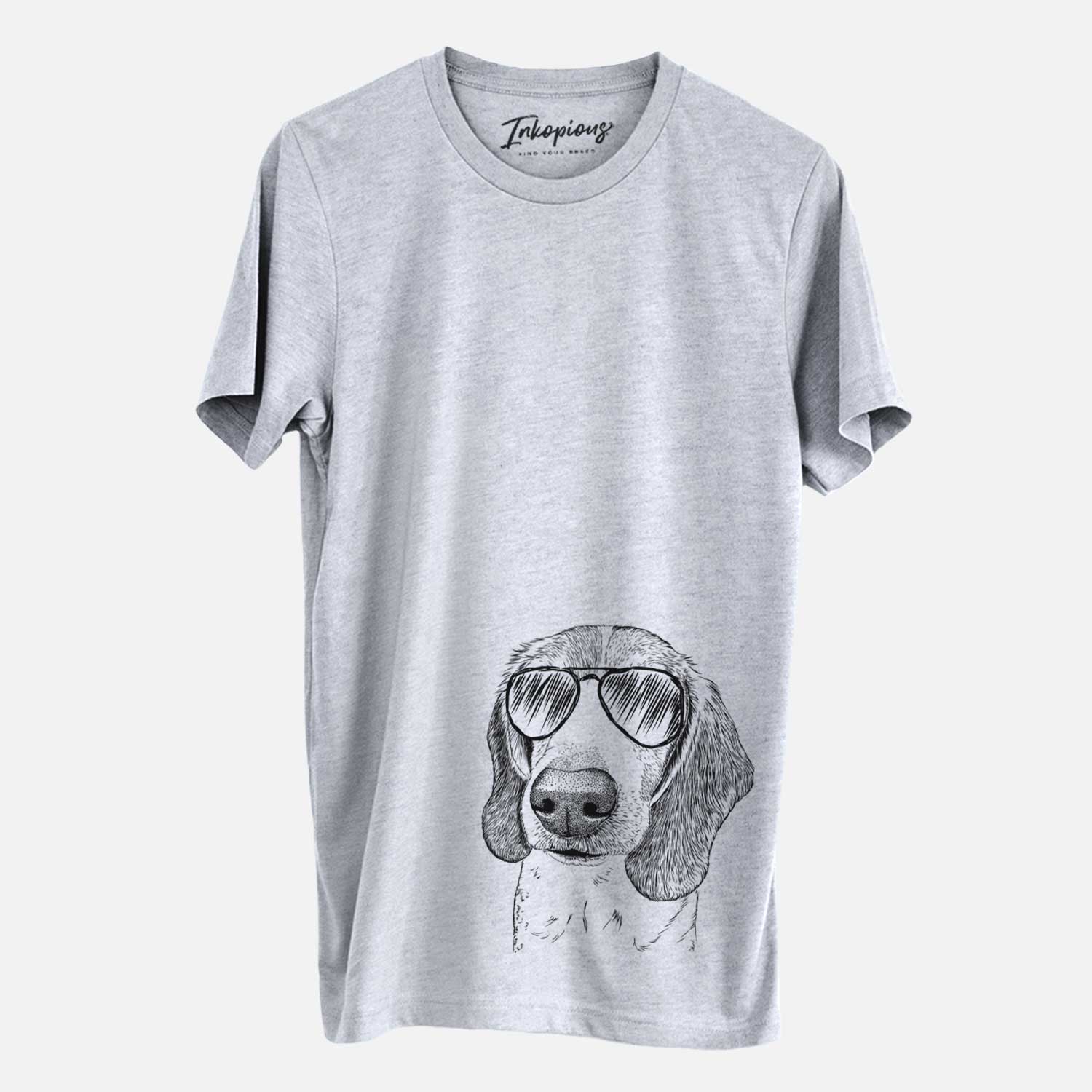 Aviator Elvis the Bluetick Beagle - Unisex Crewneck