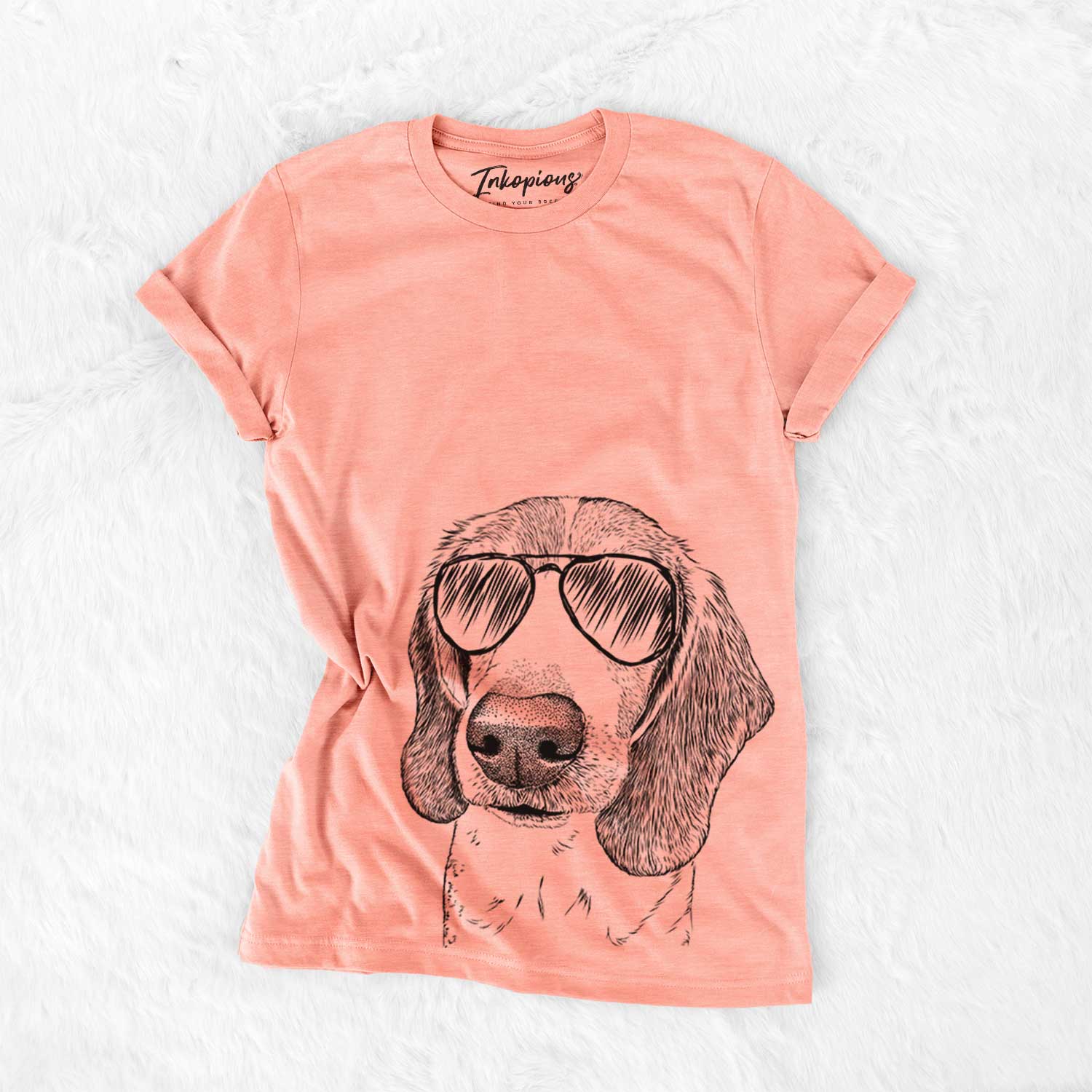 Elvis the Bluetick Beagle - Bella Canvas Unisex Crewneck