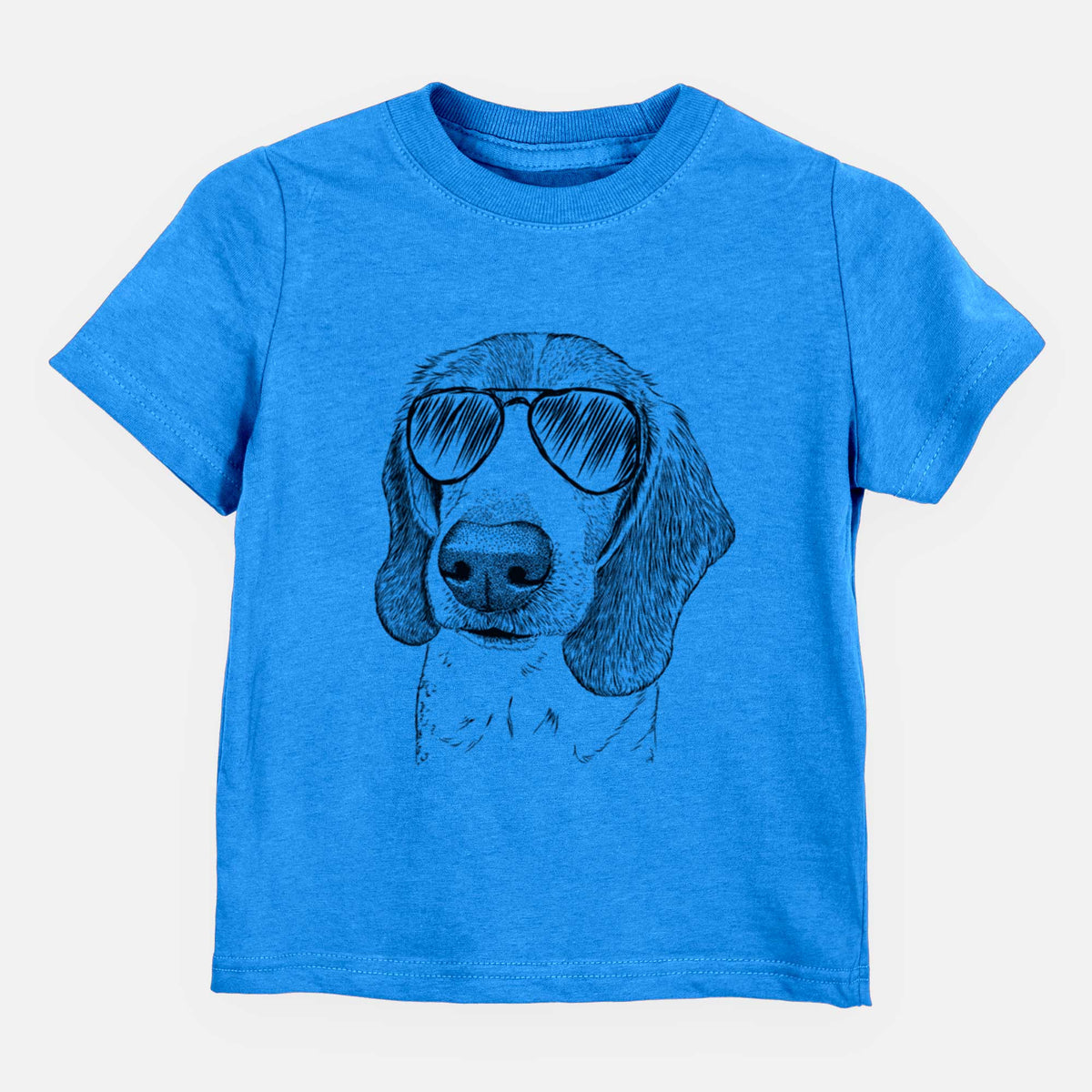 Aviator Elvis the Bluetick Beagle - Kids/Youth/Toddler Shirt