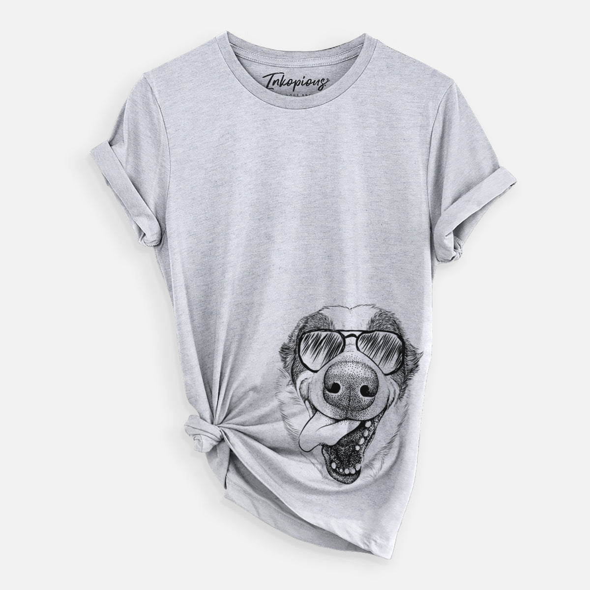 Aviator Elwood the Border Collie - Unisex Crewneck