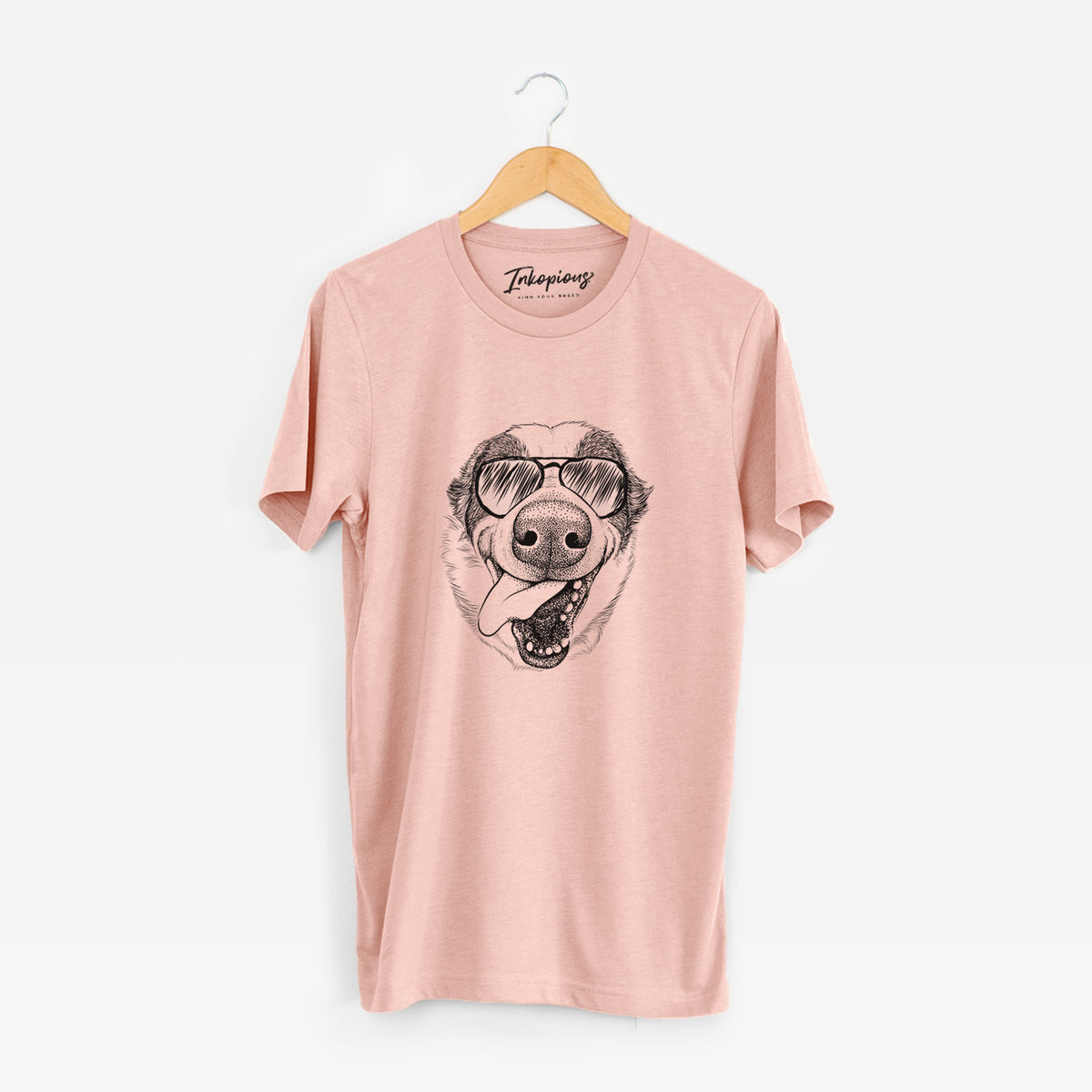 Aviator Elwood the Border Collie - Unisex Crewneck