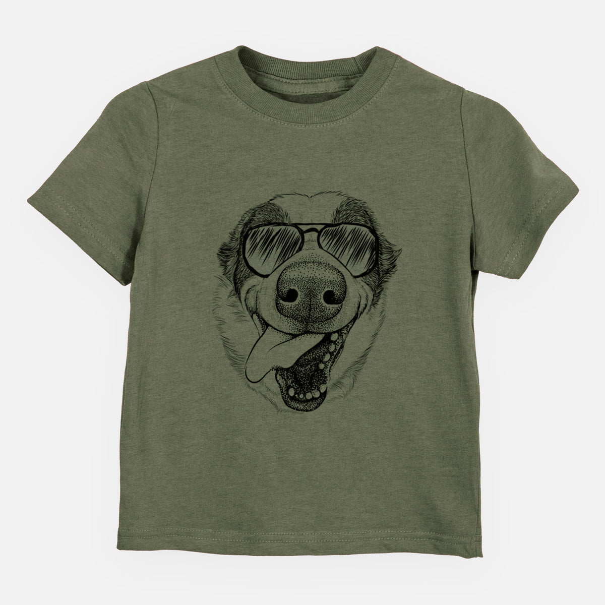 Aviator Elwood the Border Collie - Kids/Youth/Toddler Shirt