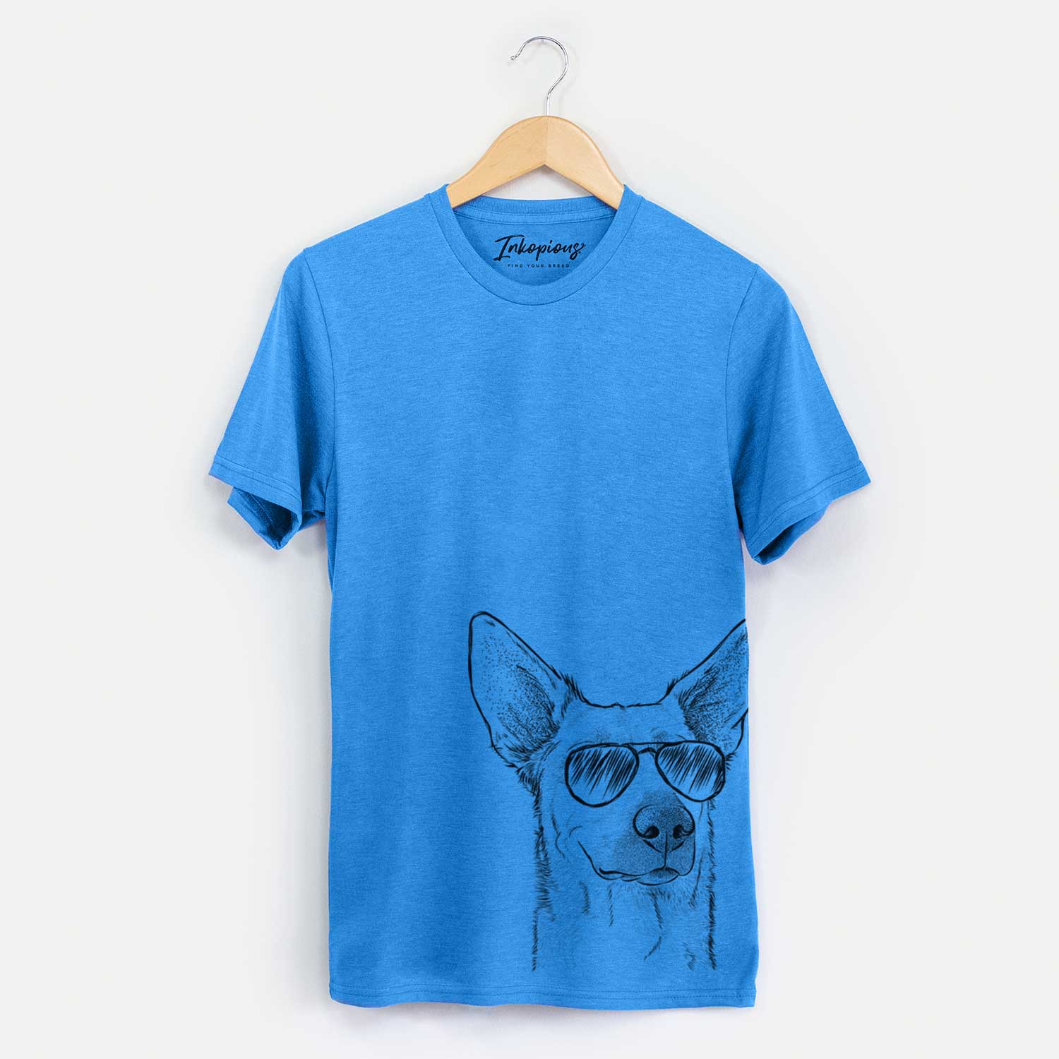 Aviator Ember the Shepherd Mix - Unisex Crewneck
