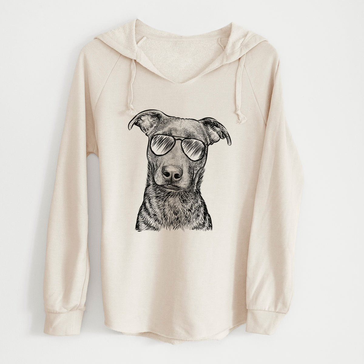 Aviator Embyr the Mixed Breed - Cali Wave Hooded Sweatshirt