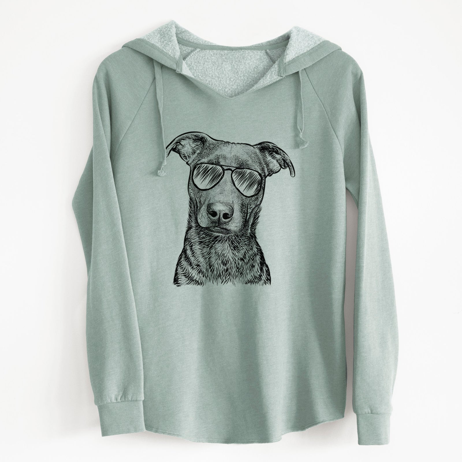 Aviator Embyr the Mixed Breed - Cali Wave Hooded Sweatshirt