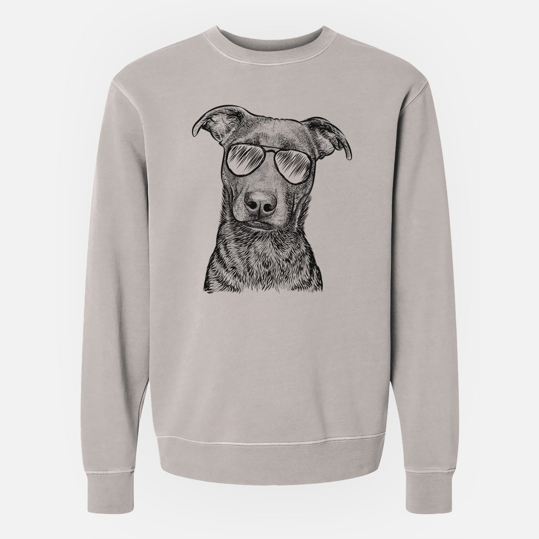 Aviator Embyr the Mixed Breed - Unisex Pigment Dyed Crew Sweatshirt