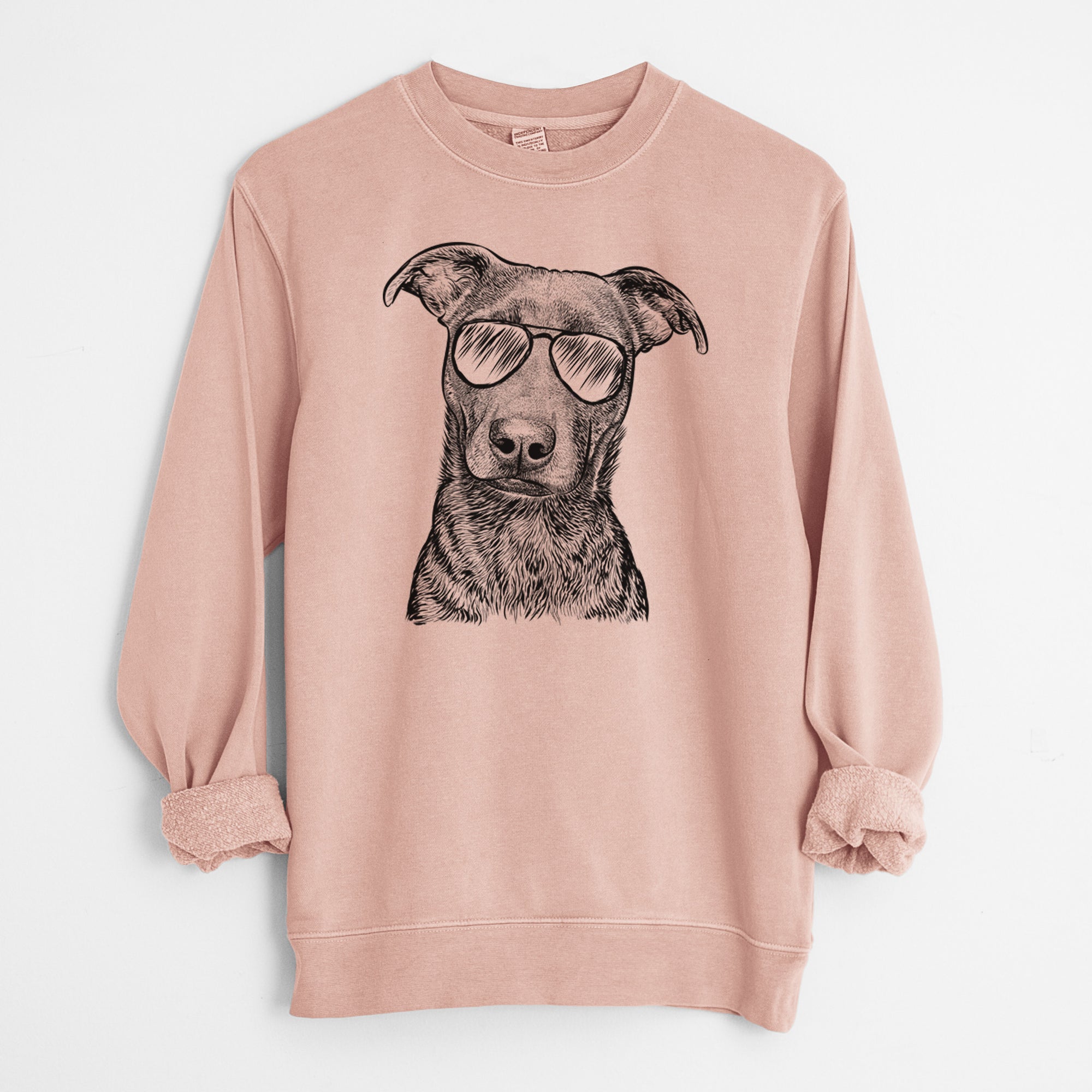 Aviator Embyr the Mixed Breed - Unisex Pigment Dyed Crew Sweatshirt