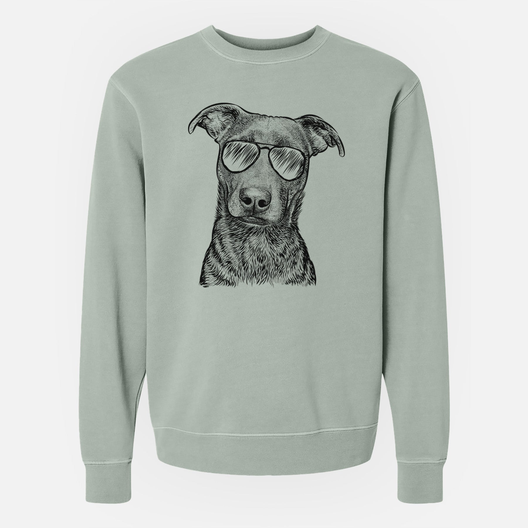 Aviator Embyr the Mixed Breed - Unisex Pigment Dyed Crew Sweatshirt