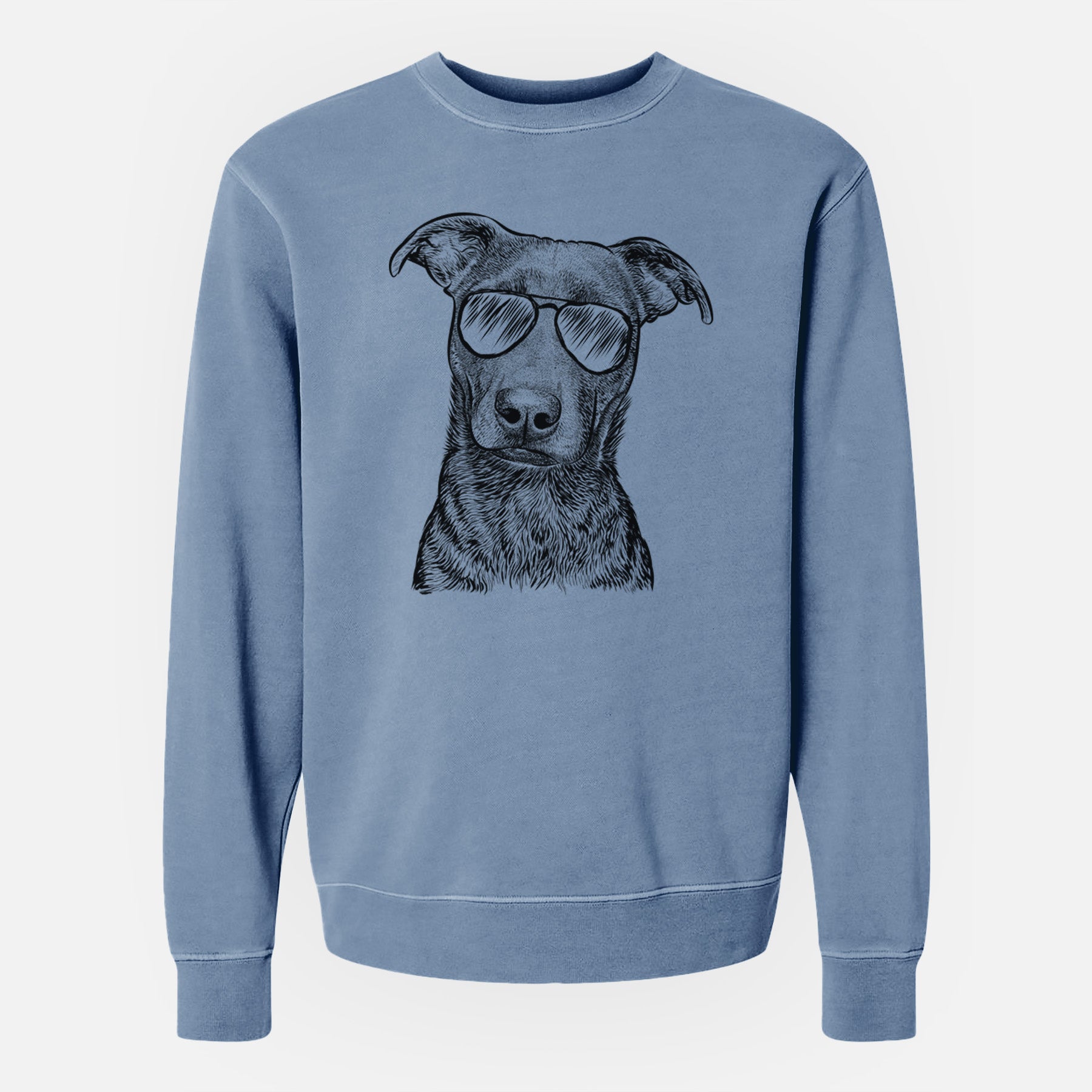 Aviator Embyr the Mixed Breed - Unisex Pigment Dyed Crew Sweatshirt