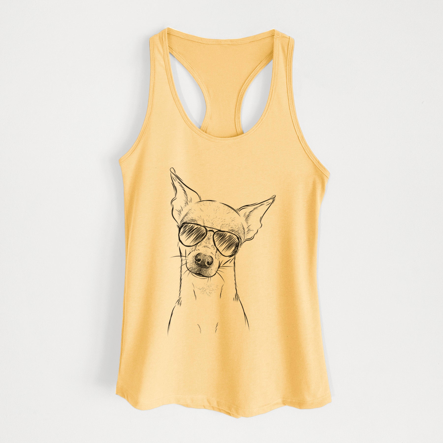 Emee the Chihuahua - Women's Racerback Tanktop