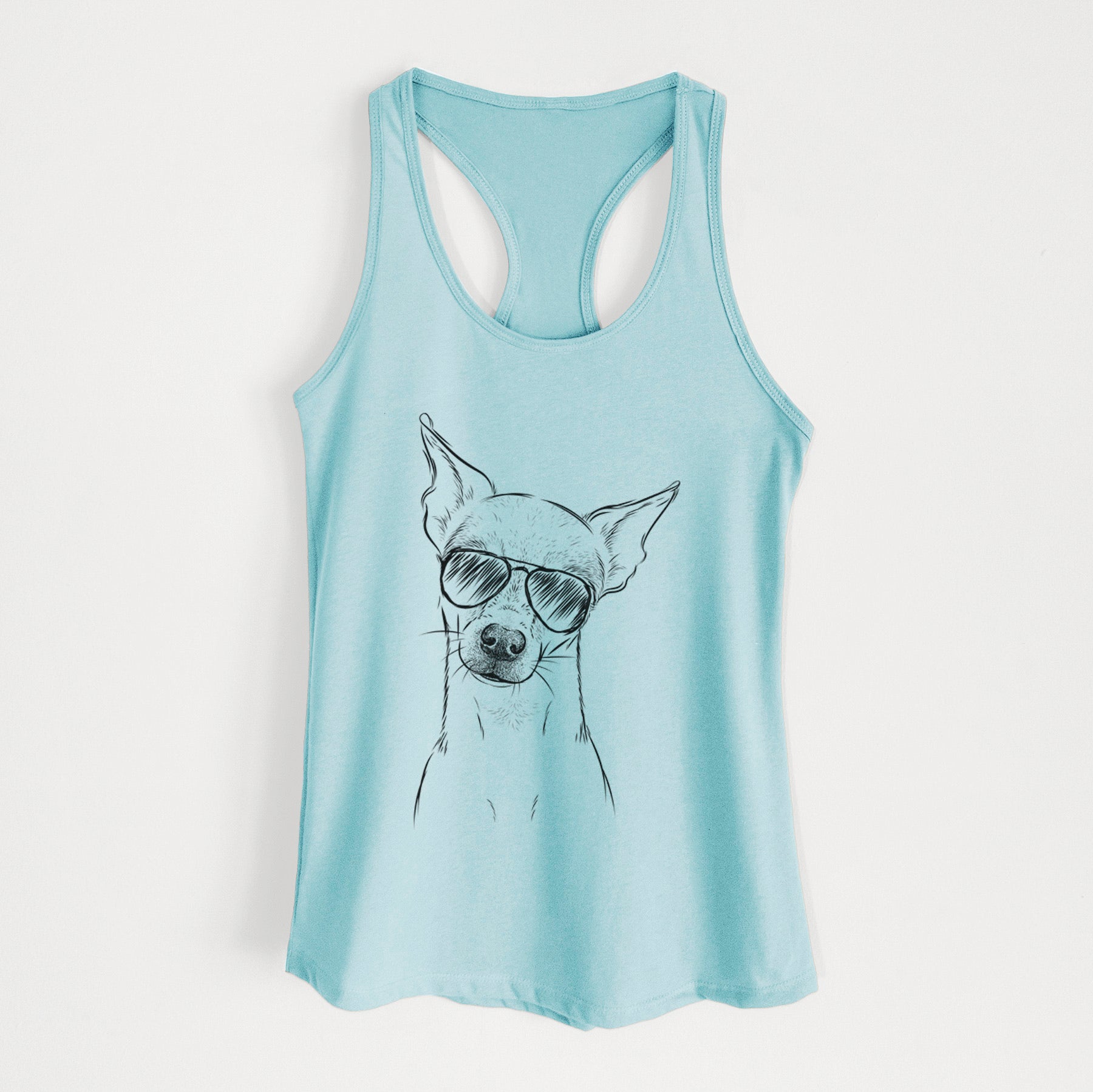 Emee the Chihuahua - Women's Racerback Tanktop