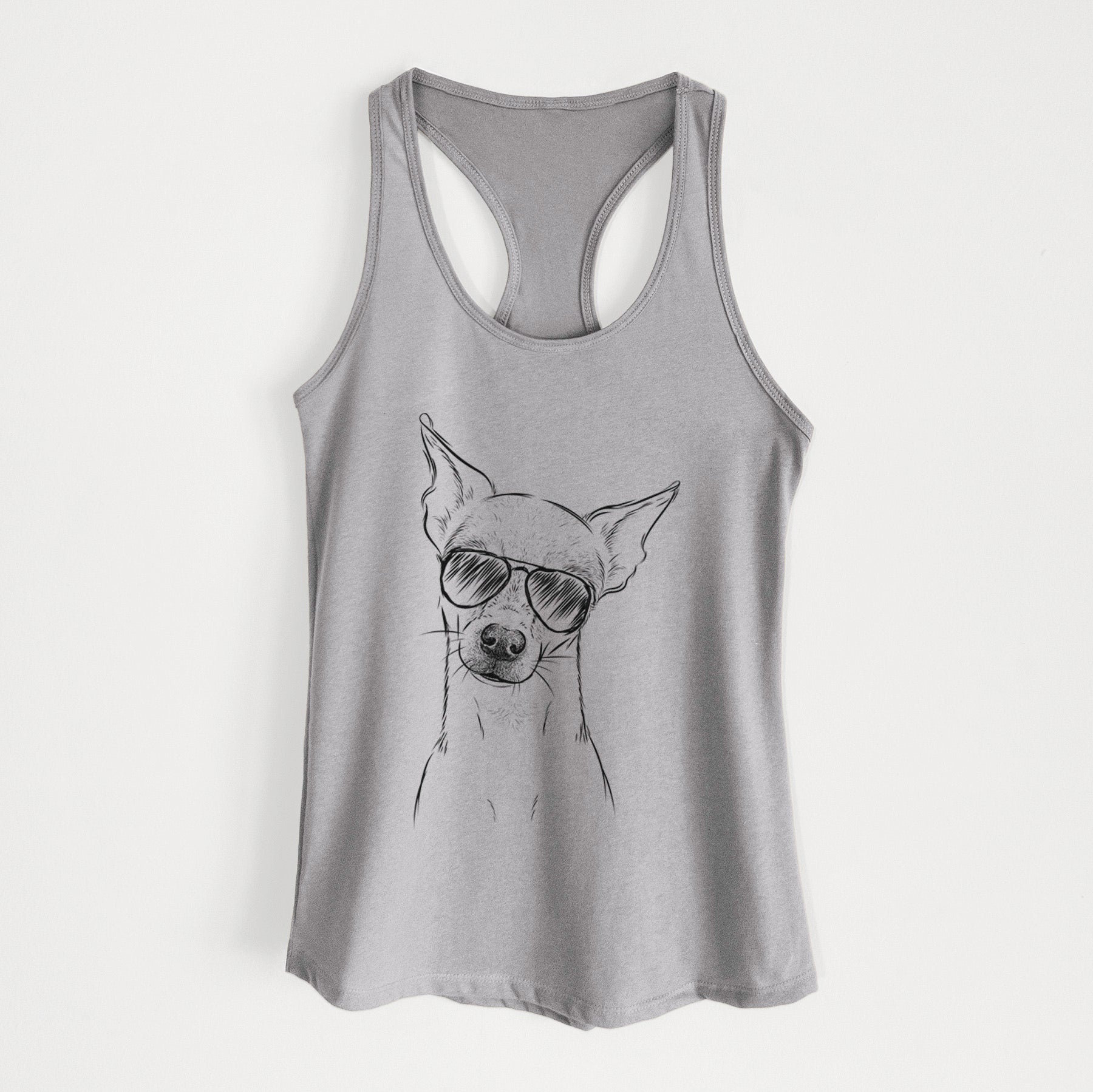 Emee the Chihuahua - Women's Racerback Tanktop