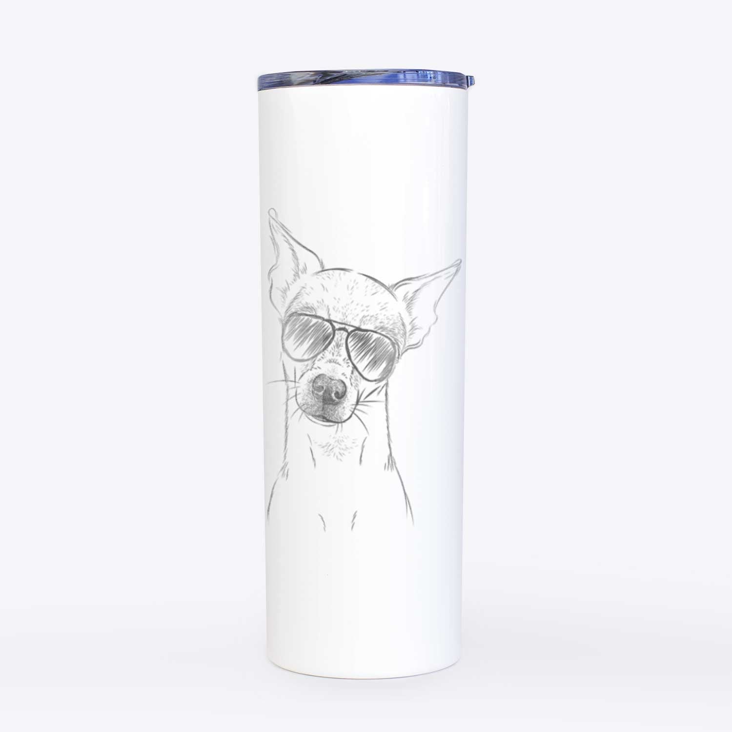 Emee the Chihuahua - 20oz Skinny Tumbler