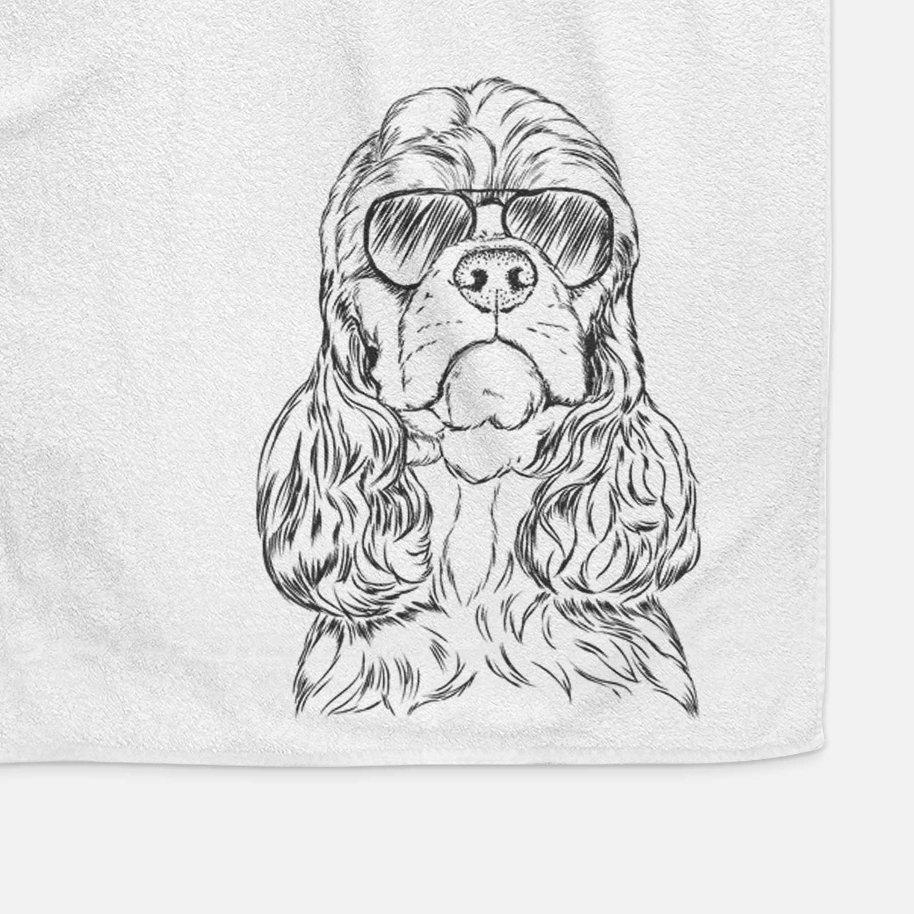 Emma the Cocker Spaniel Decorative Hand Towel