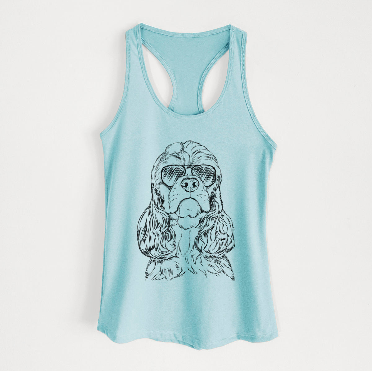 Emma the Cocker Spaniel - Women's Racerback Tanktop