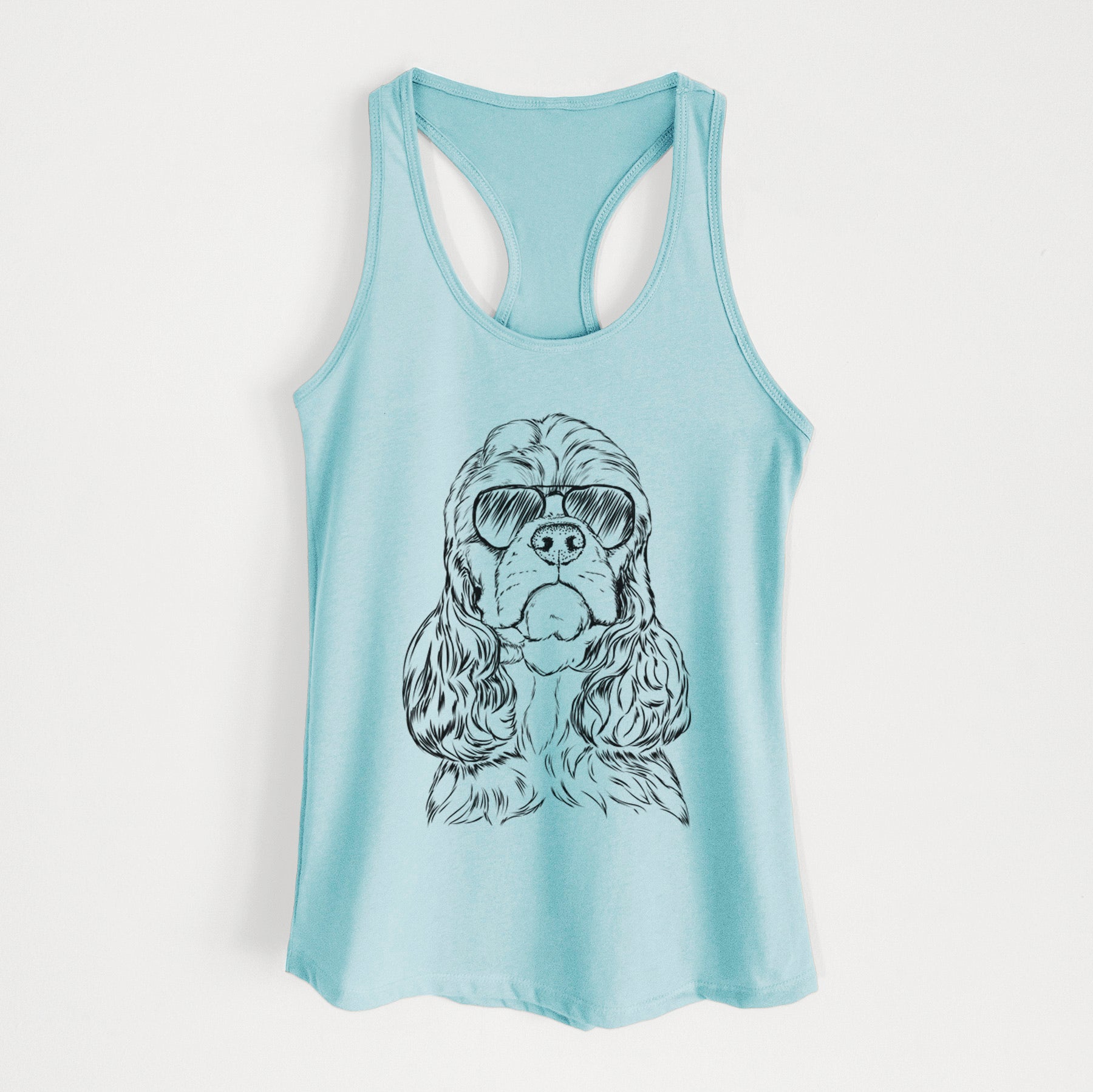 Emma the Cocker Spaniel - Women's Racerback Tanktop