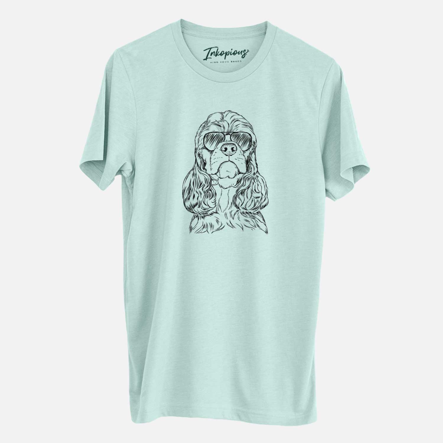 Aviator Emma the Cocker Spaniel - Unisex Crewneck