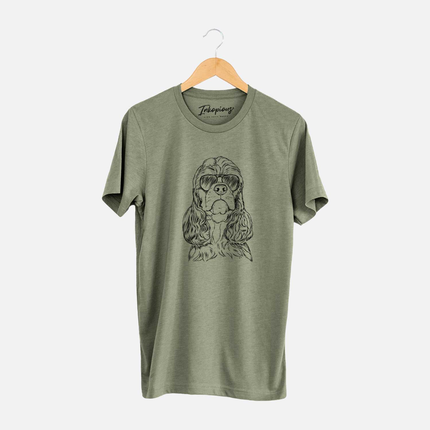 Aviator Emma the Cocker Spaniel - Unisex Crewneck