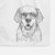 Emma the Golden Retriever Decorative Hand Towel