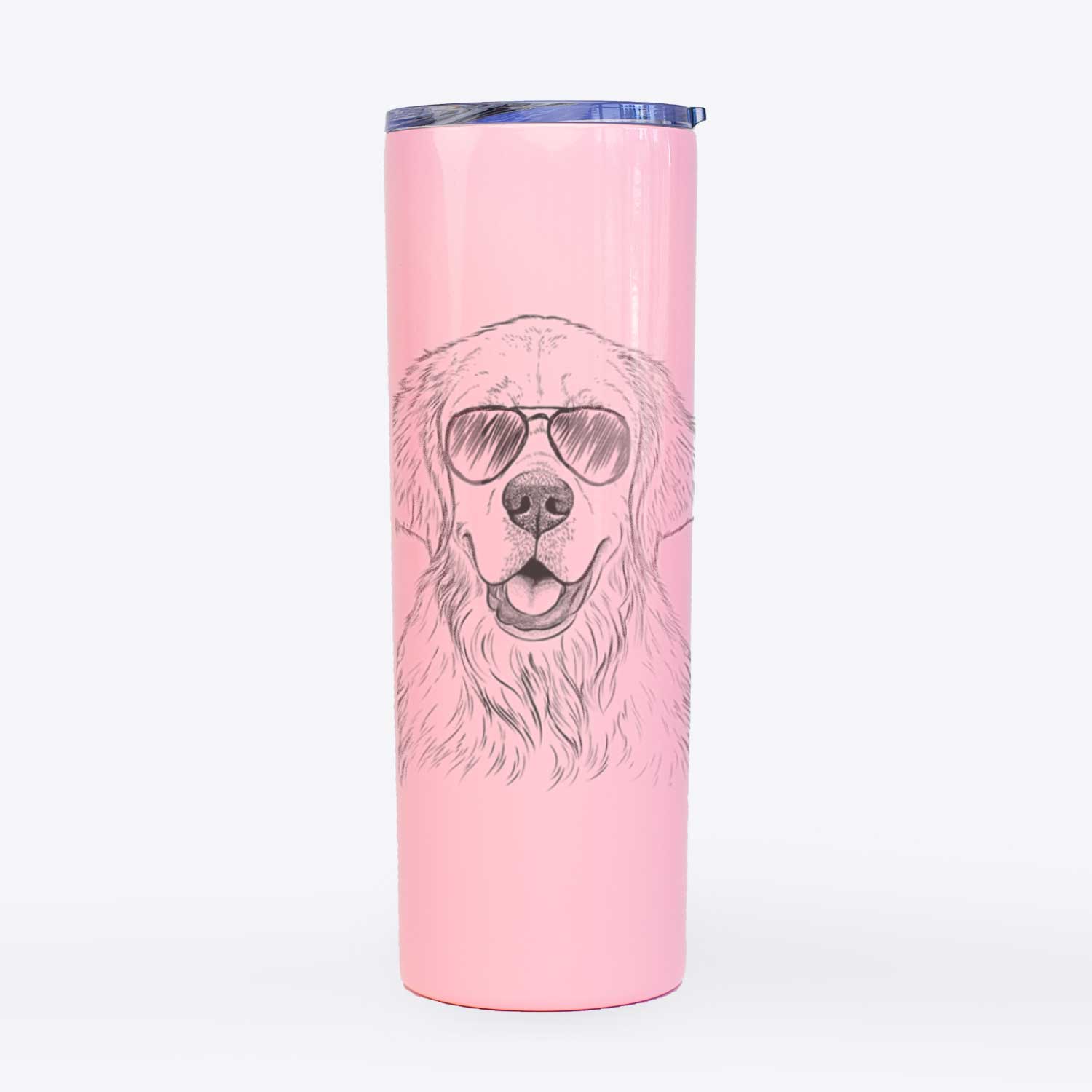 Emma the Golden Retriever - 20oz Skinny Tumbler