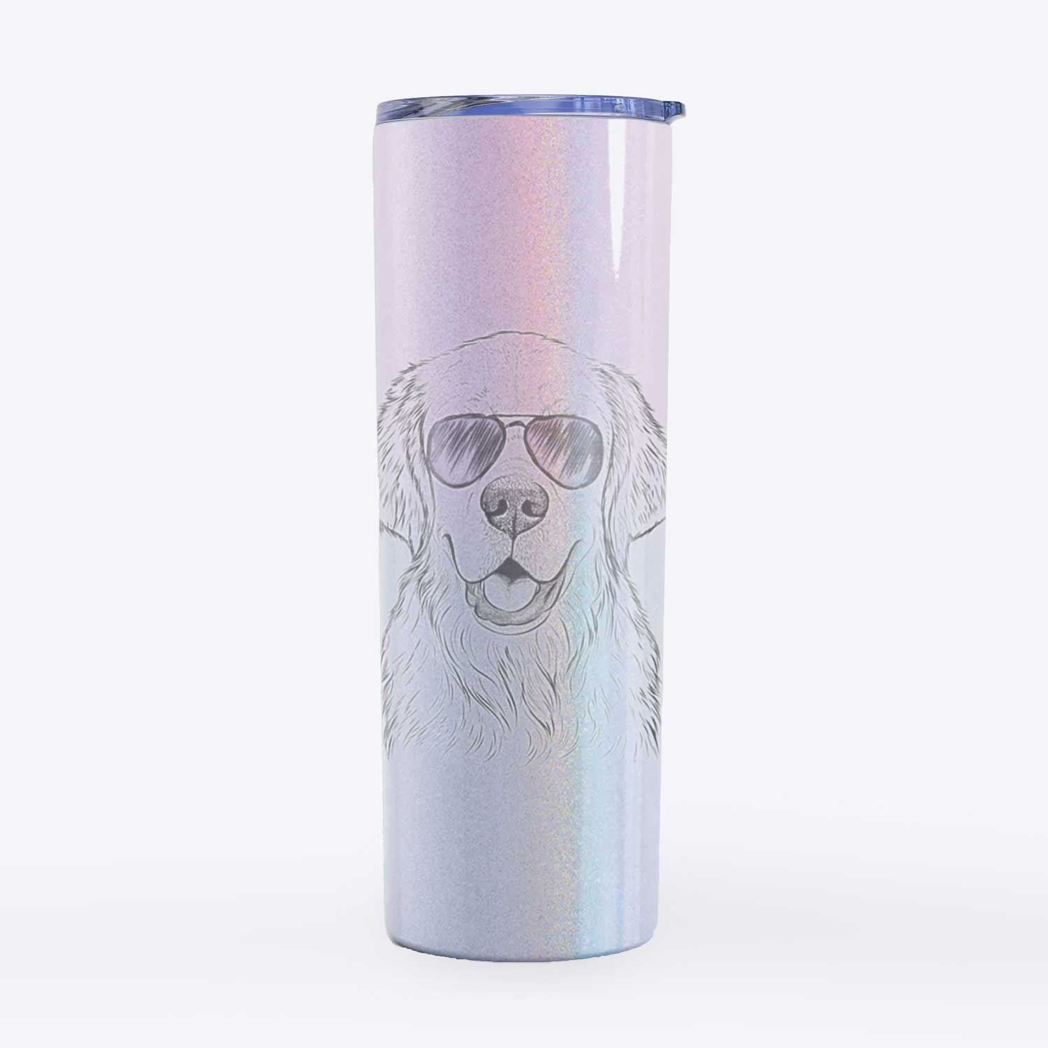 Emma the Golden Retriever - 20oz Skinny Tumbler