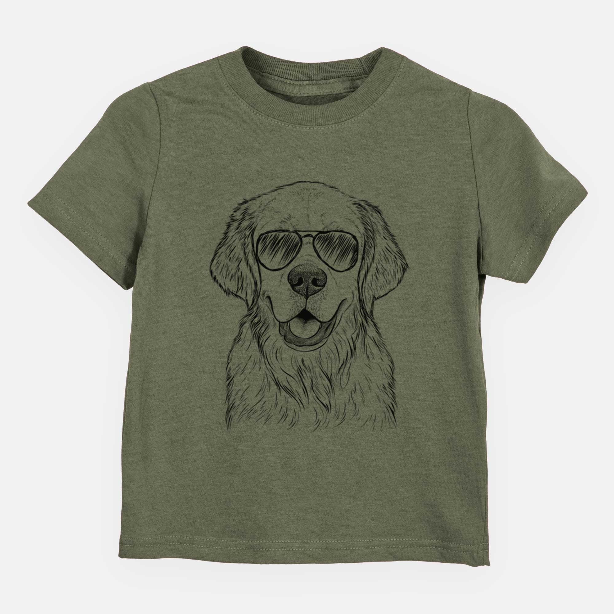 Aviator Emma the Golden Retriever - Kids/Youth/Toddler Shirt