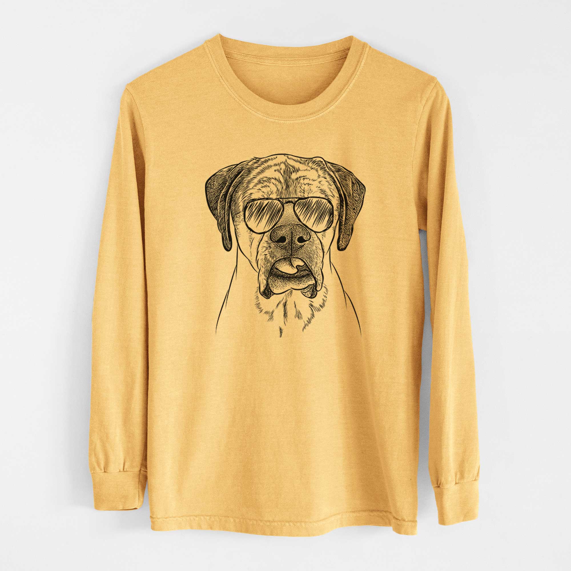 Aviators Emma the English Mastiff - Heavyweight 100% Cotton Long Sleeve