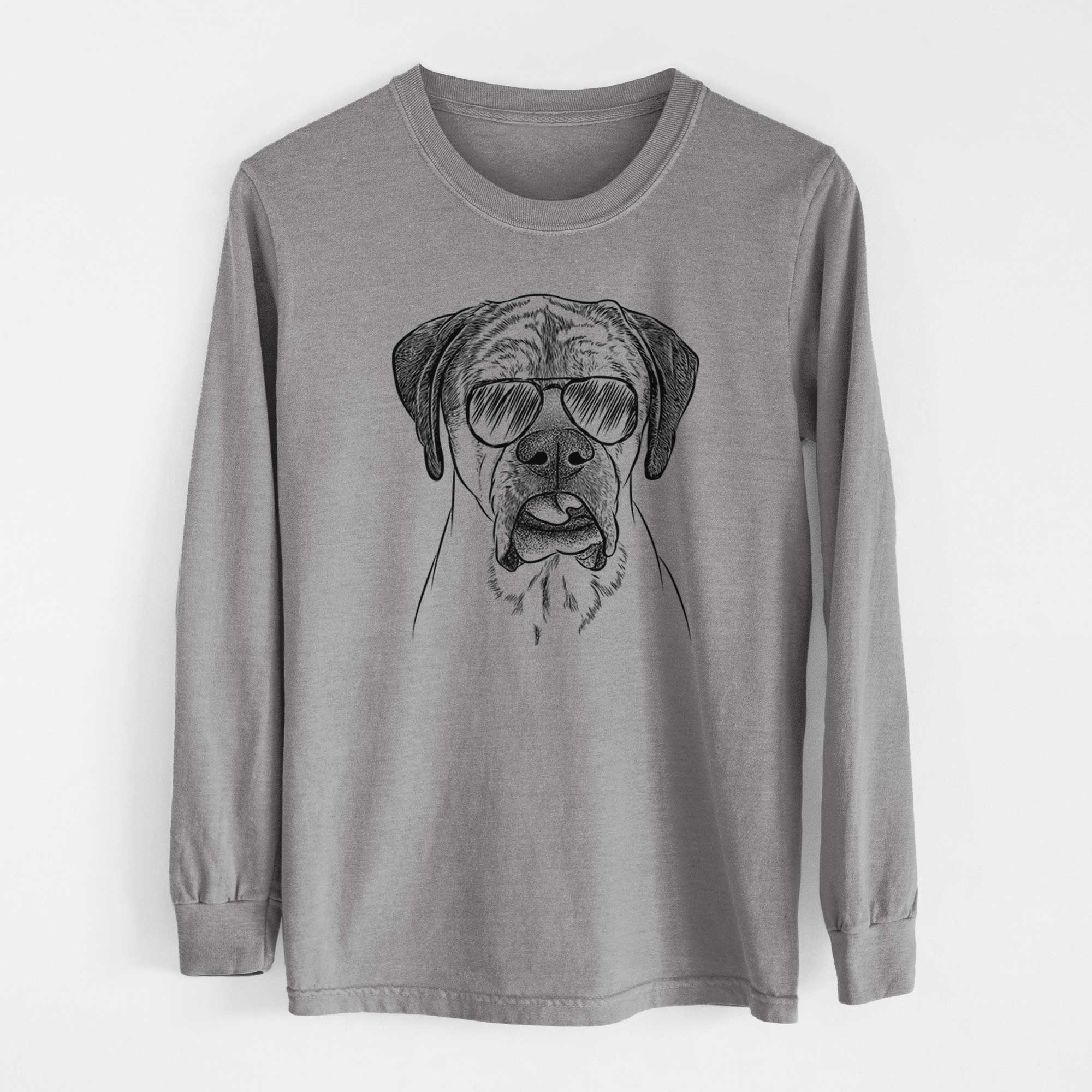 Aviators Emma the English Mastiff - Heavyweight 100% Cotton Long Sleeve