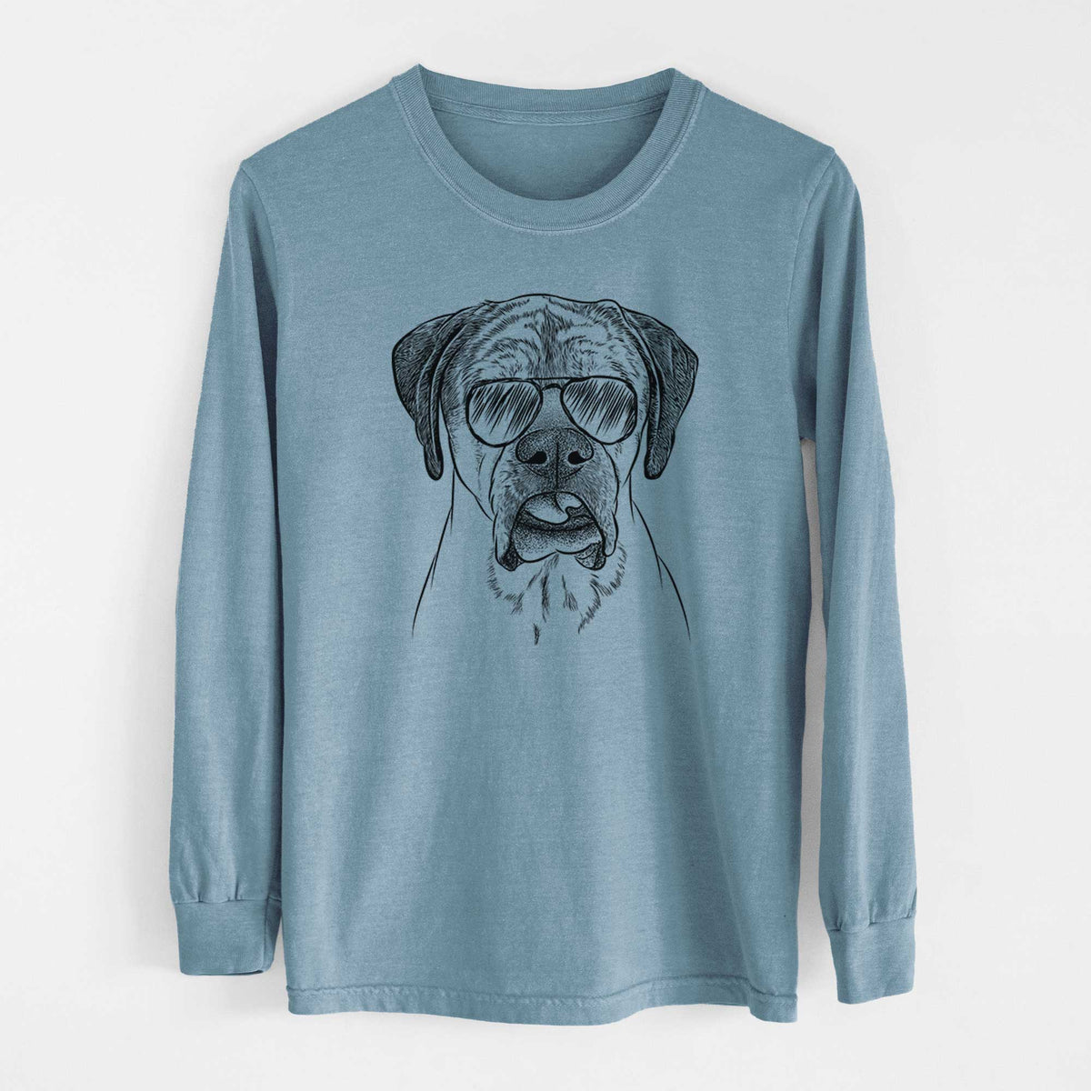 Aviators Emma the English Mastiff - Heavyweight 100% Cotton Long Sleeve