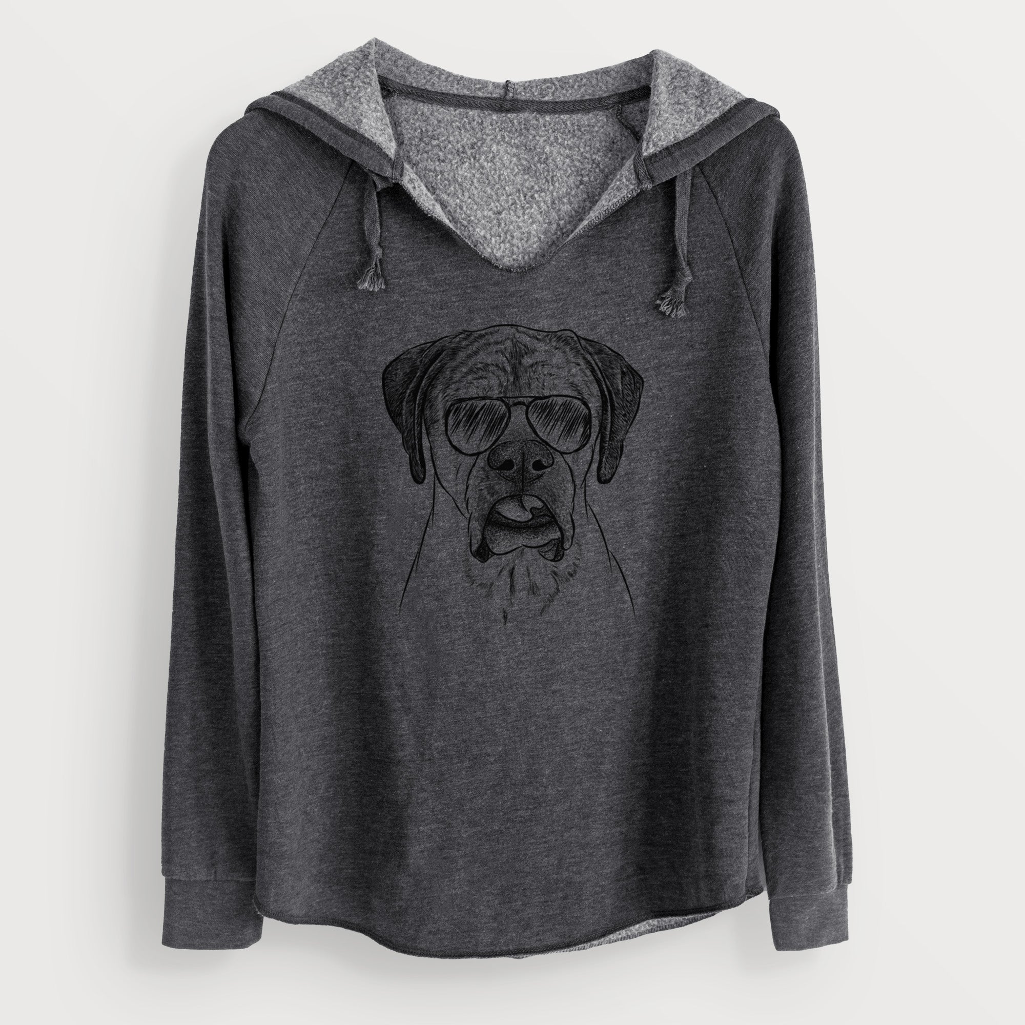 Aviator Emma the English Mastiff - Cali Wave Hooded Sweatshirt