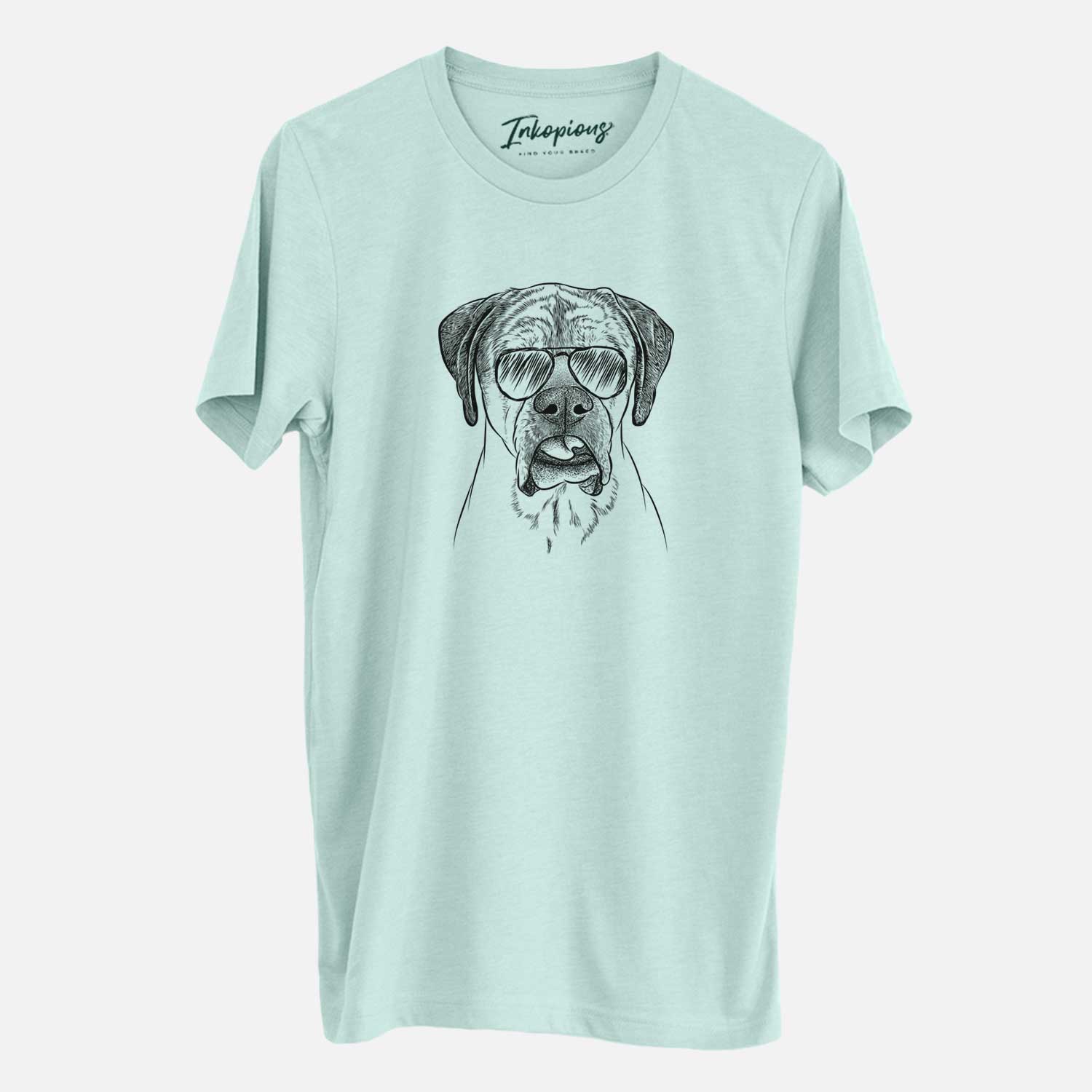 Aviator Emma the English Mastiff - Unisex Crewneck