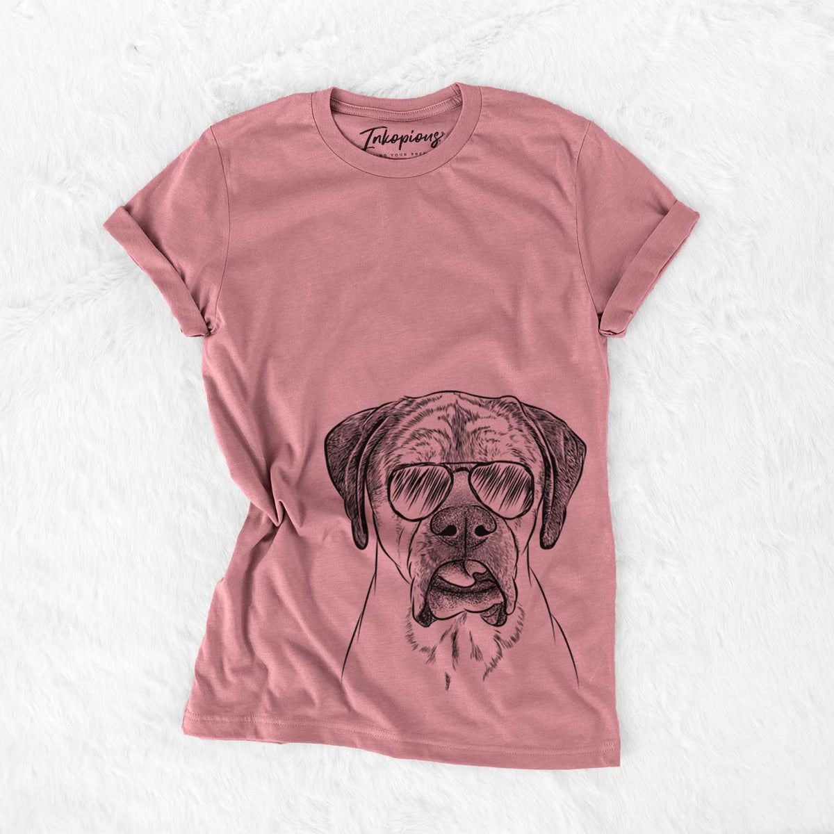 Aviator Emma the English Mastiff - Unisex Crewneck