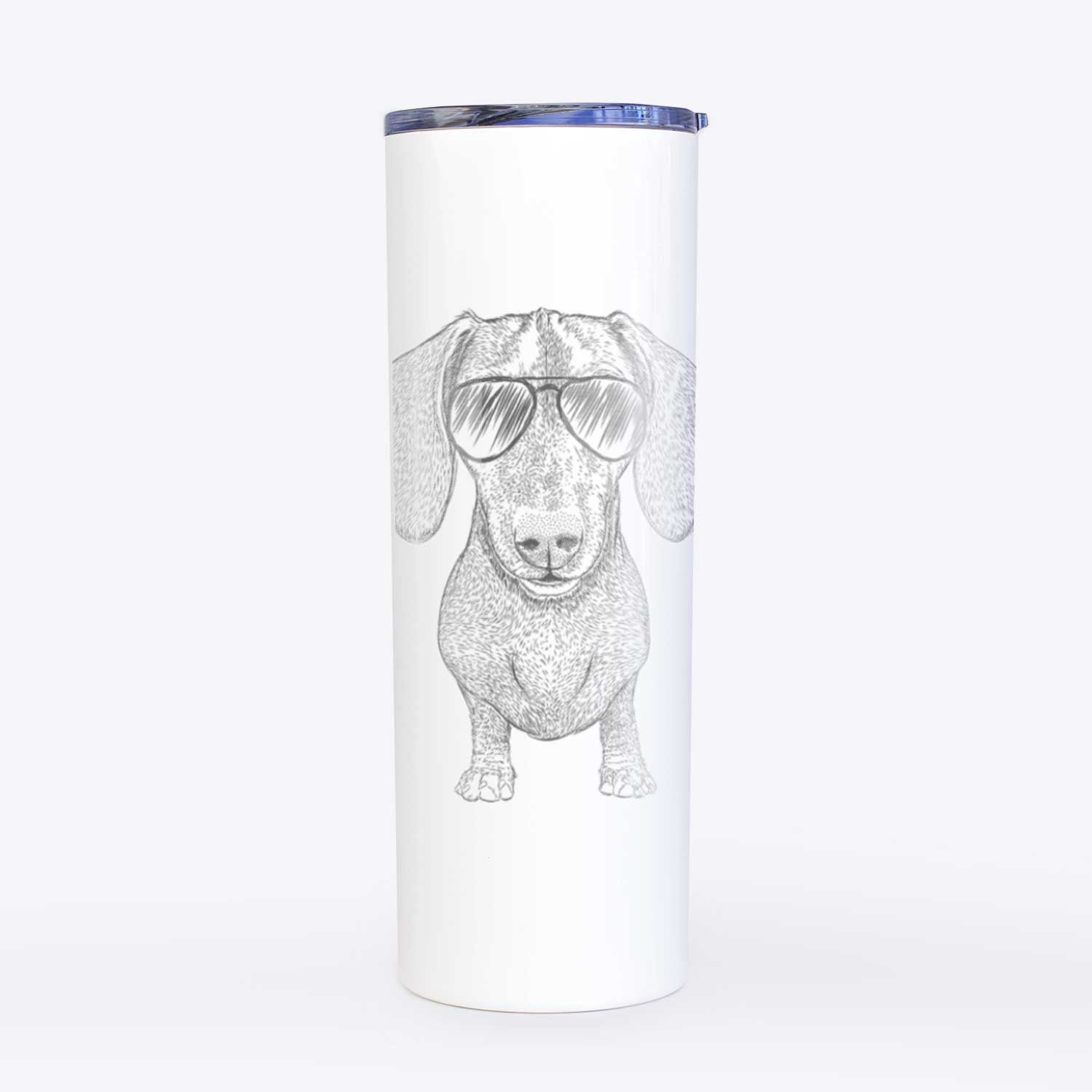 Ernie the Mini Dachshund - 20oz Skinny Tumbler