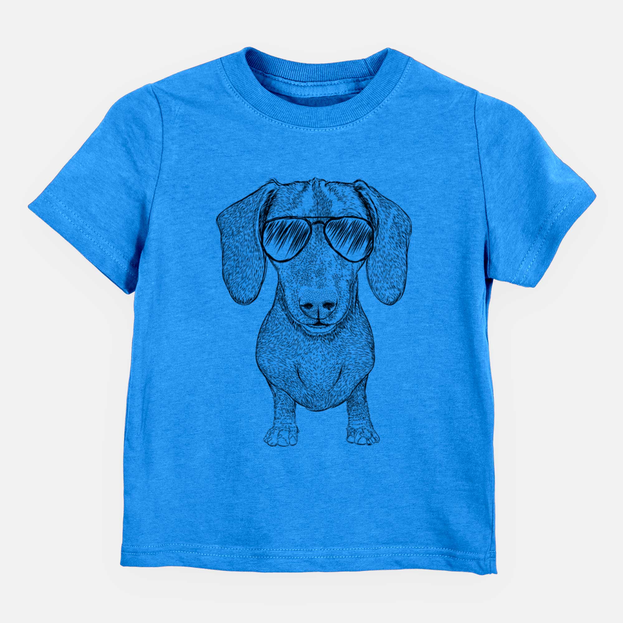 Aviator Ernie the Mini Dachshund - Kids/Youth/Toddler Shirt