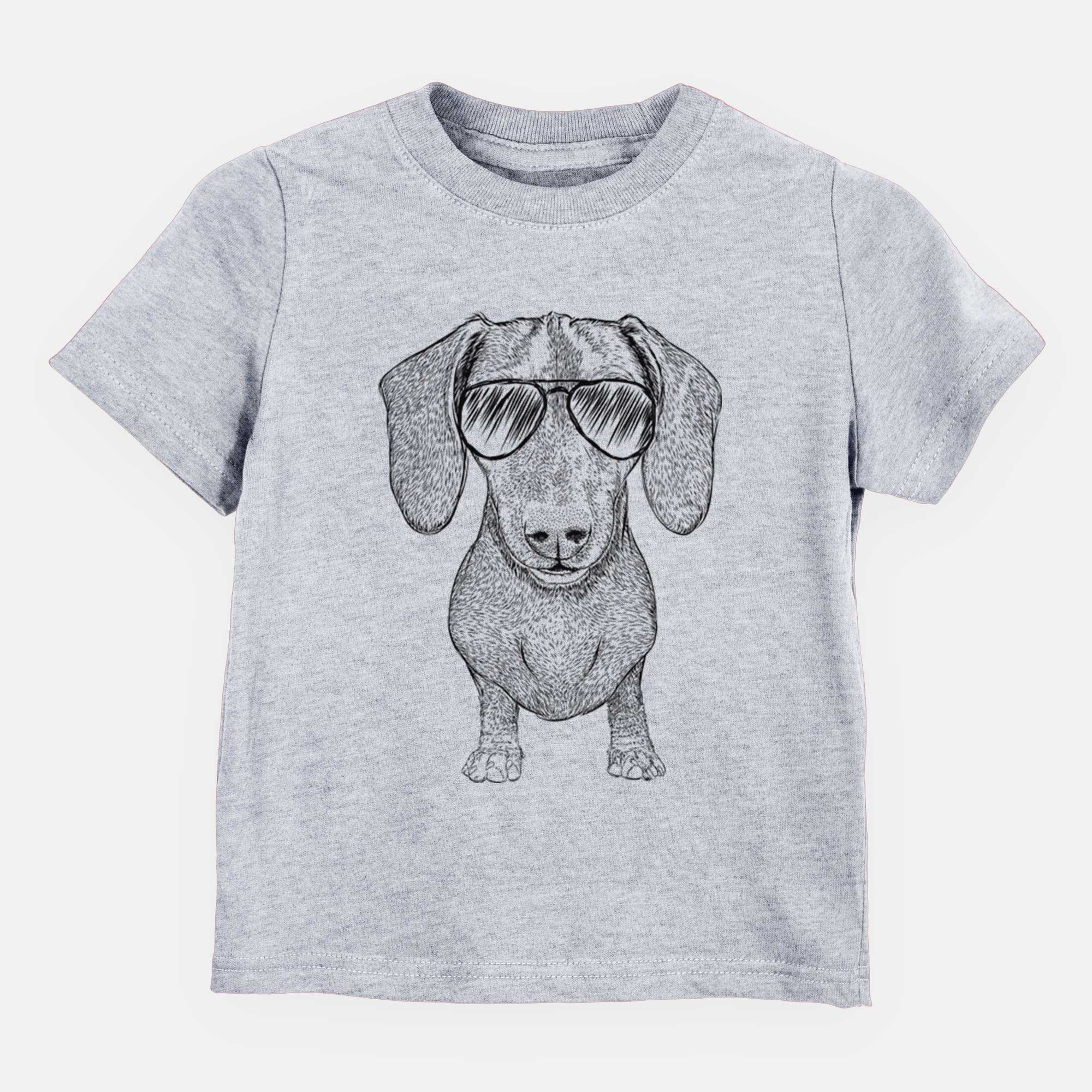 Aviator Ernie the Mini Dachshund - Kids/Youth/Toddler Shirt