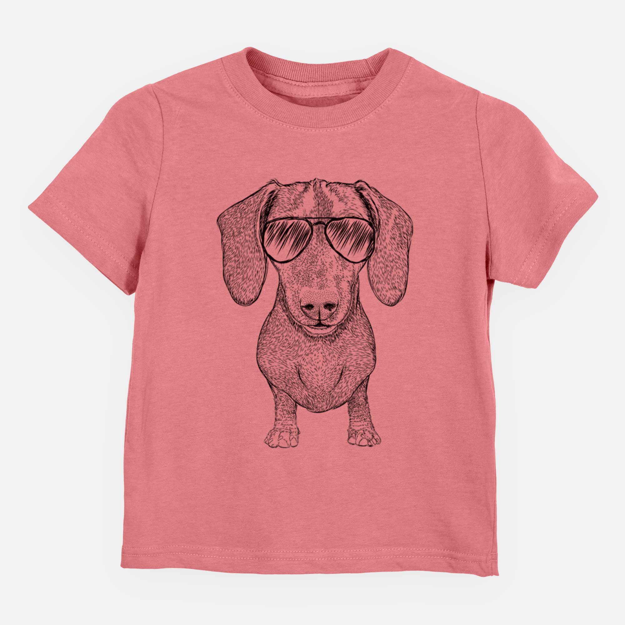 Aviator Ernie the Mini Dachshund - Kids/Youth/Toddler Shirt