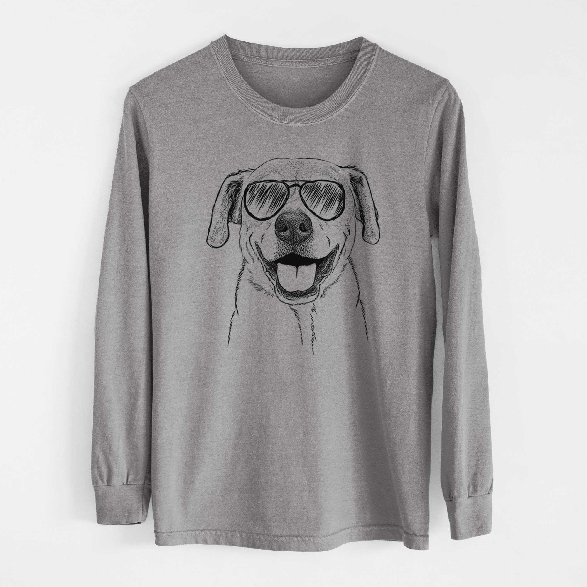 Aviators Ernie the Mixed Breed - Heavyweight 100% Cotton Long Sleeve
