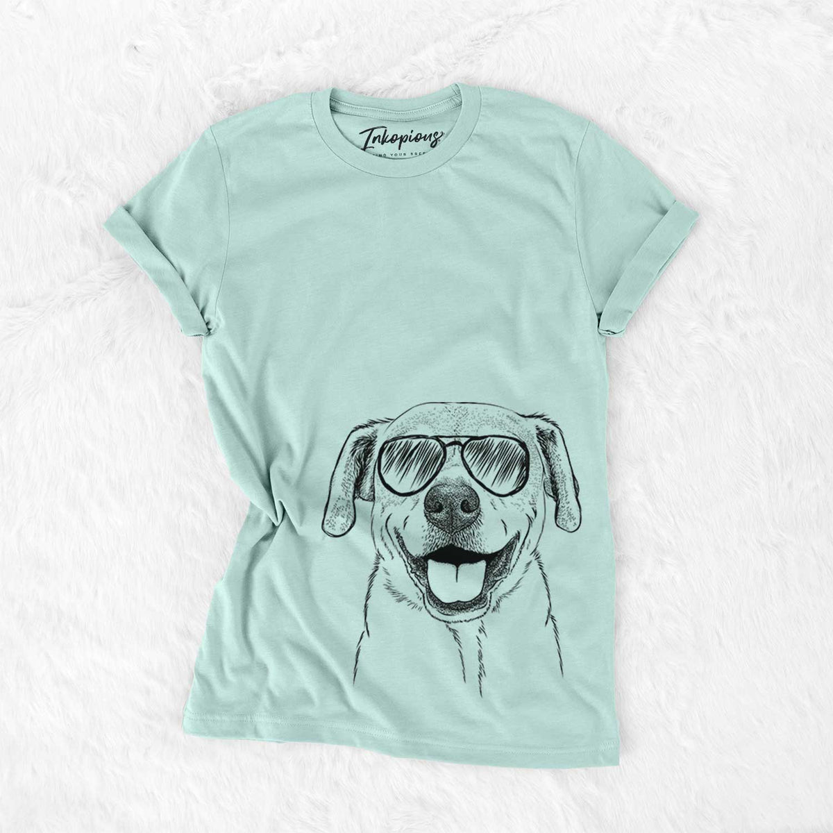 Aviator Ernie the Mixed Breed - Unisex Crewneck