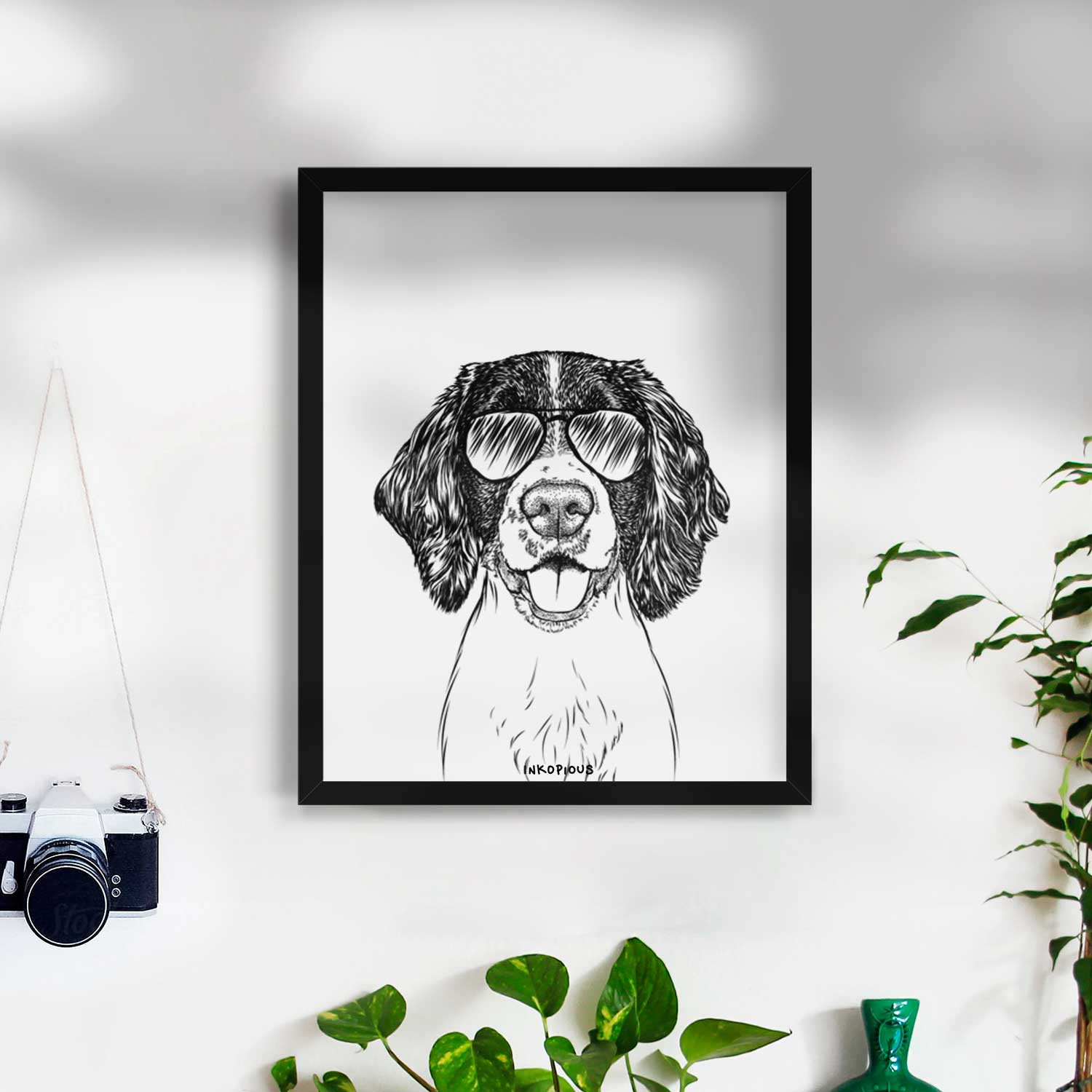 Ever the English Springer Spaniel Art Print