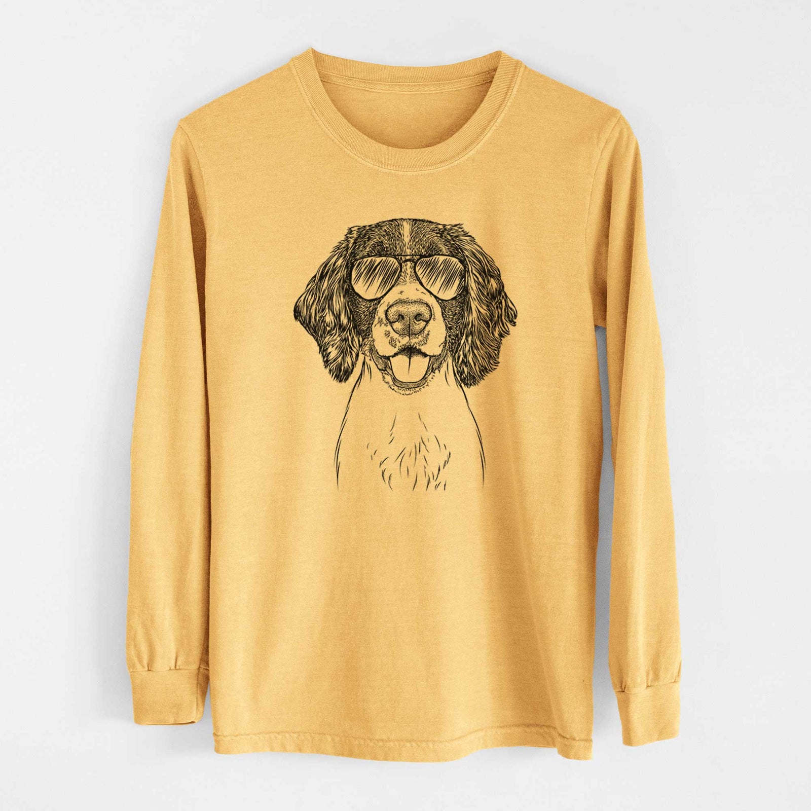 Aviators Ever the English Springer Spaniel - Heavyweight 100% Cotton Long Sleeve