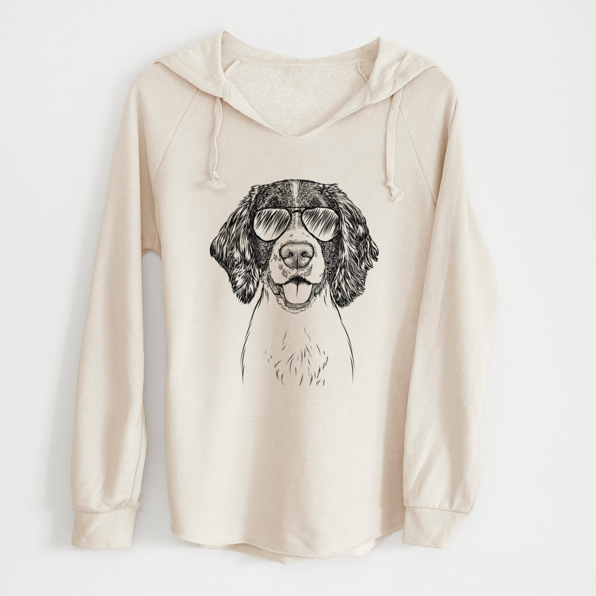 Aviator Ever the English Springer Spaniel - Cali Wave Hooded Sweatshirt