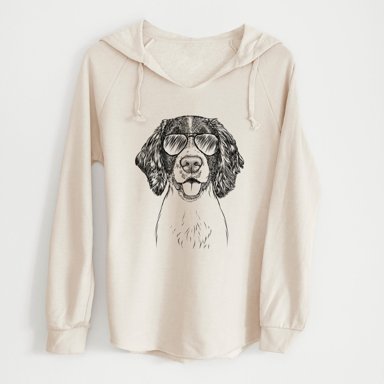 Aviator Ever the English Springer Spaniel - Cali Wave Hooded Sweatshirt