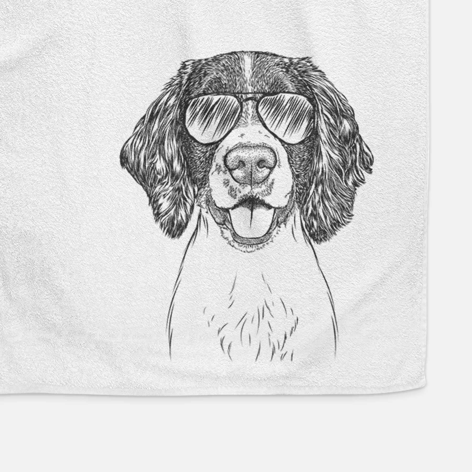 Ever the English Springer Spaniel Decorative Hand Towel